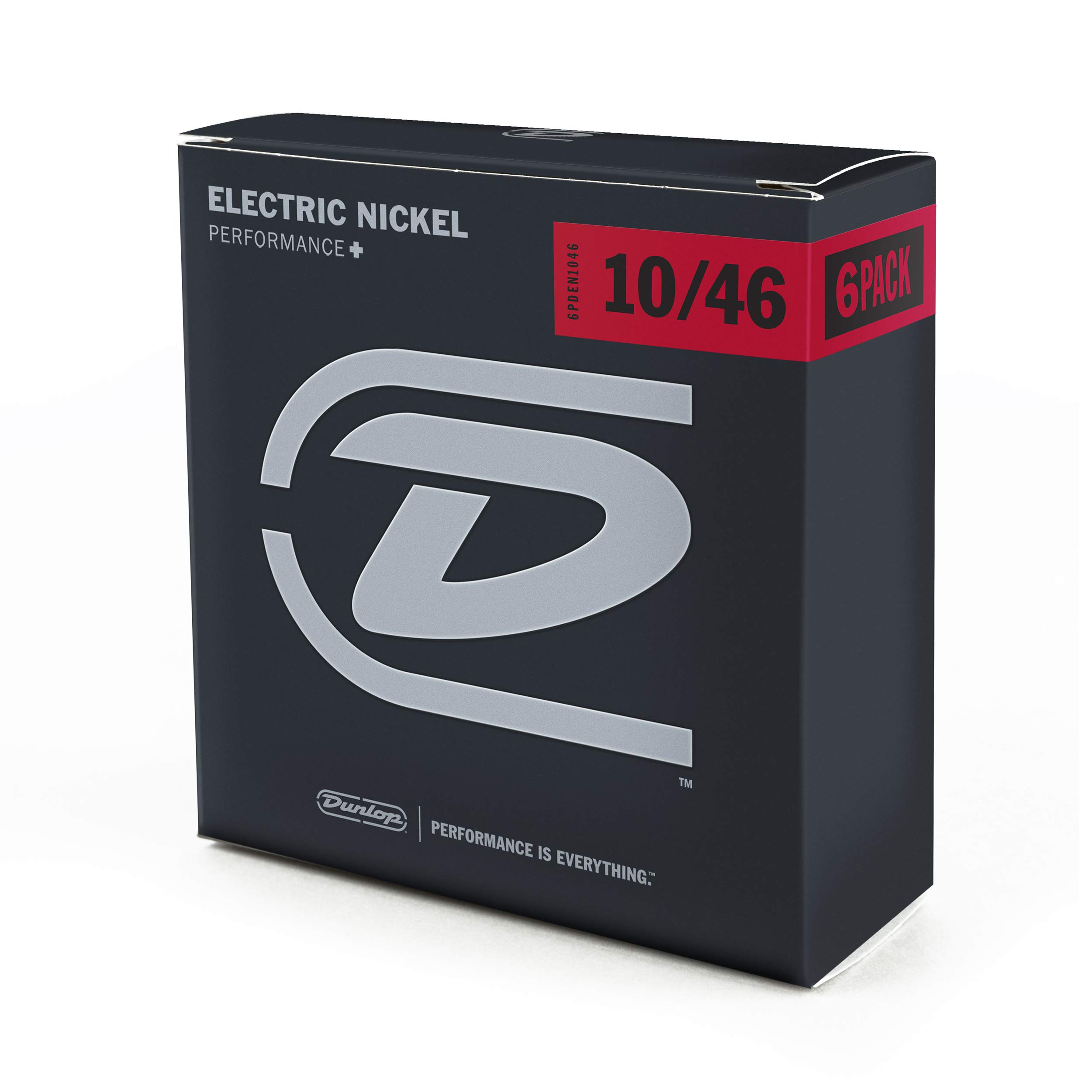 Jim Dunlop Performance+ 10/46 Electric Guitar Strings - 6 Pack Bundle with Dunlop Ultimate Lemon Oil 4oz | Premium Nickel Wound Strings & Fretboard Conditioner Kit for Electric Guitars | Perfect for Rock, Blues & Studio Recording