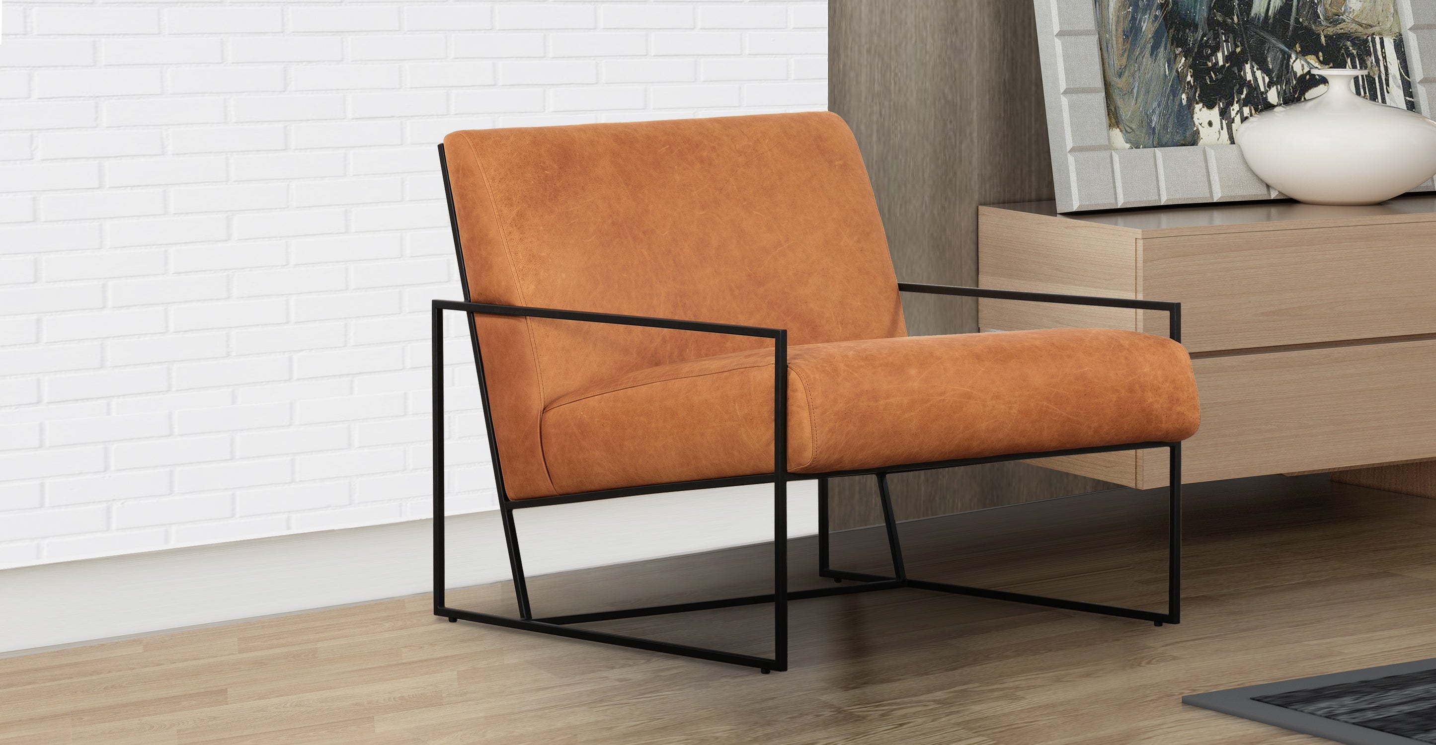 Bo Lounge Chair - Modern Comfortable Recliner for Living Room, Bedroom & Patio - Perfect for Relaxing, Reading & Napping