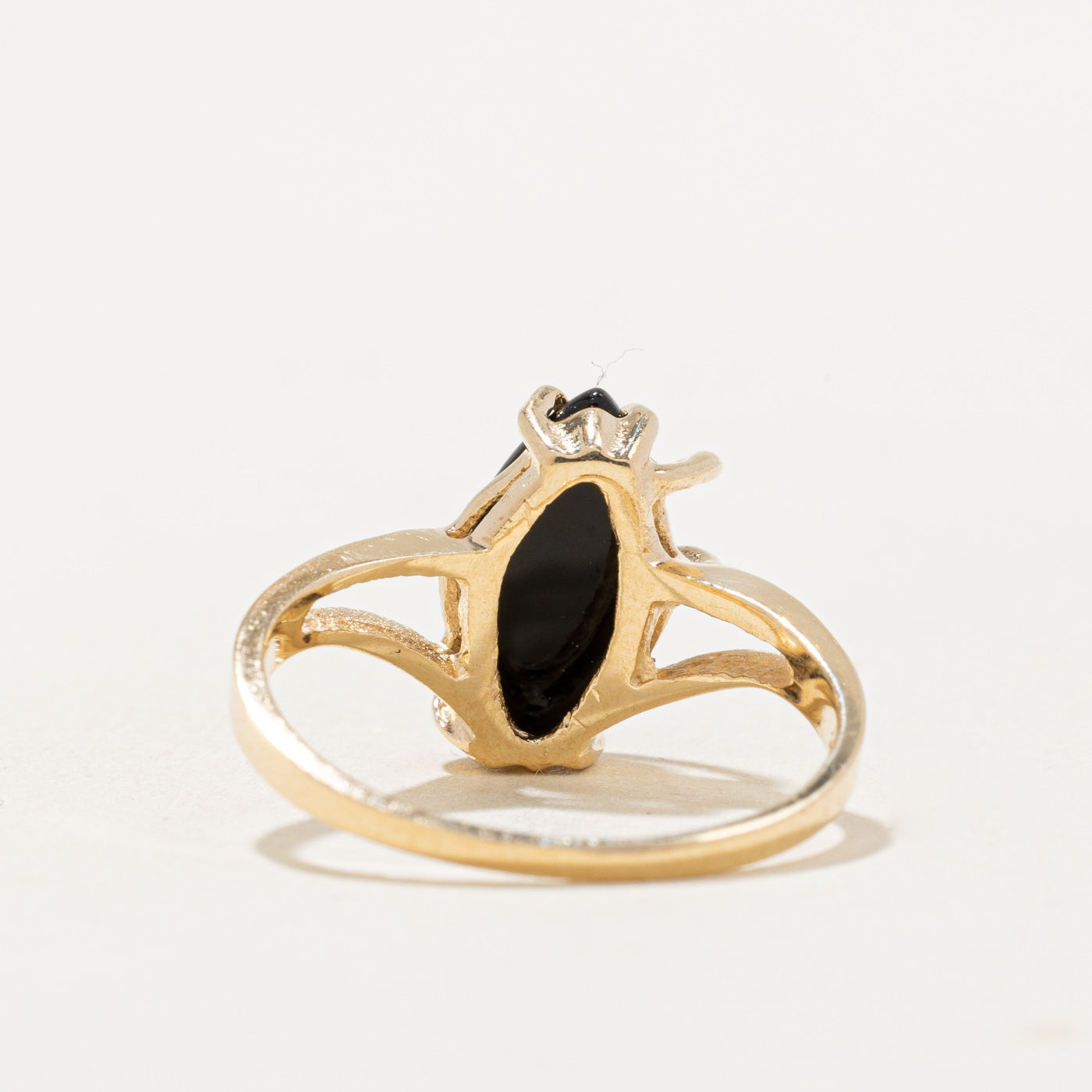 1.50ct Onyx Black Gemstone Ring for Women - Size 6, Sterling Silver Band, Gothic Jewelry for Evening Wear & Special Occasions