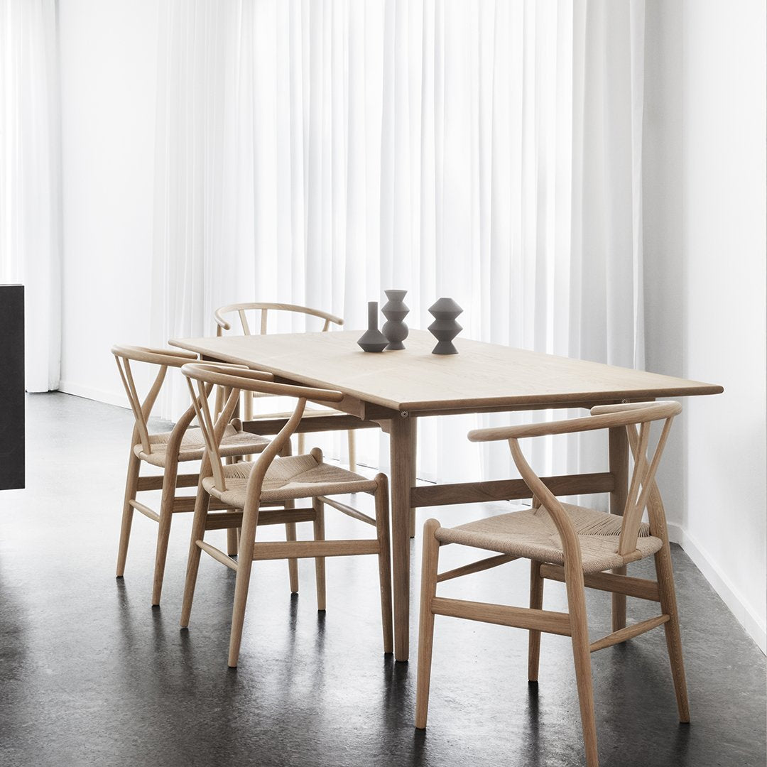 CH327 Dining Table by Hans Wegner - Mid-Century Modern Solid Wood Dining Table for Home & Restaurant Use
