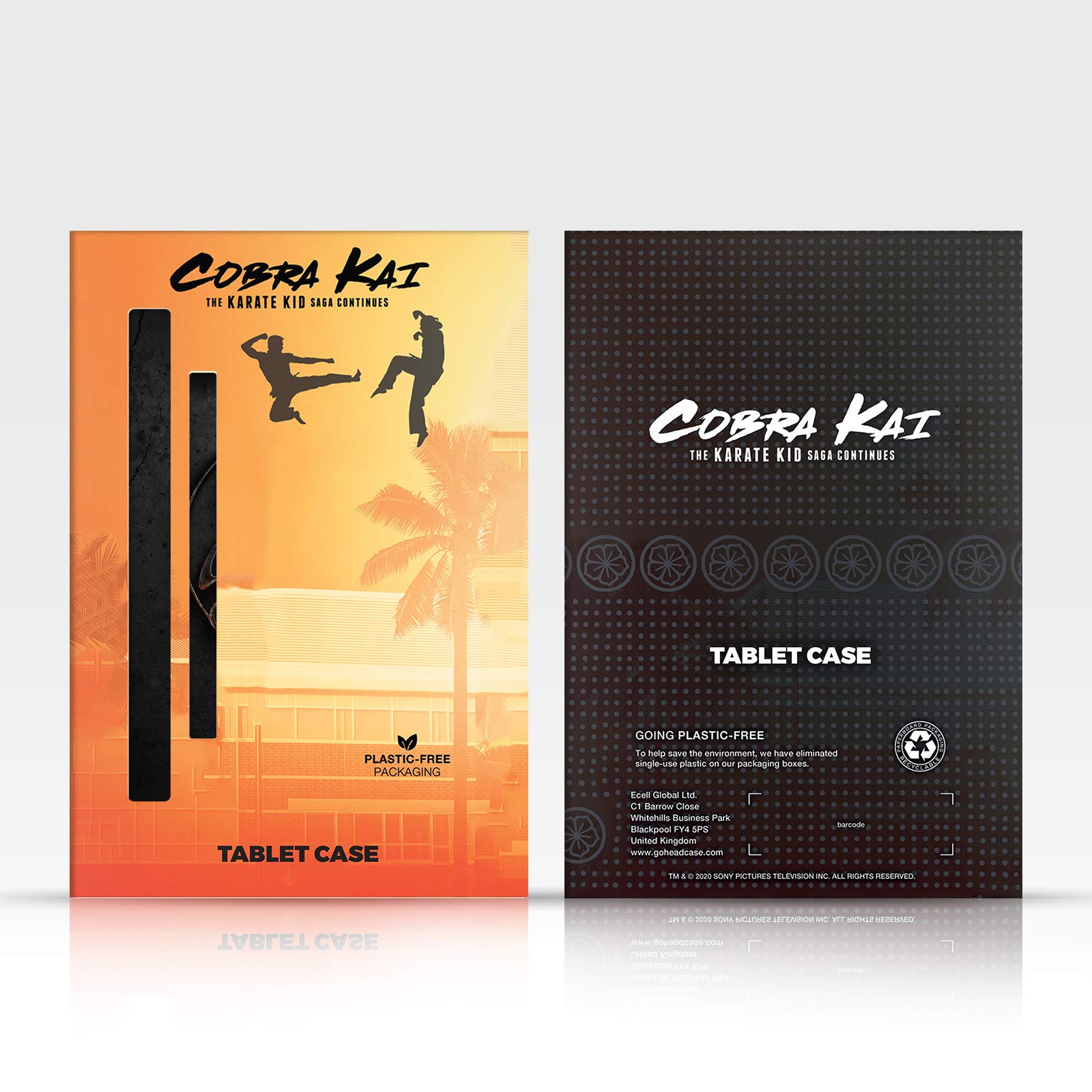 Cobra Kai Diaz VS Keene Licensed Leather Wallet Case for Kindle Paperwhite 1/2/3 - Premium Book Cover with Art Design | Perfect for Reading, Travel & Gift Giving