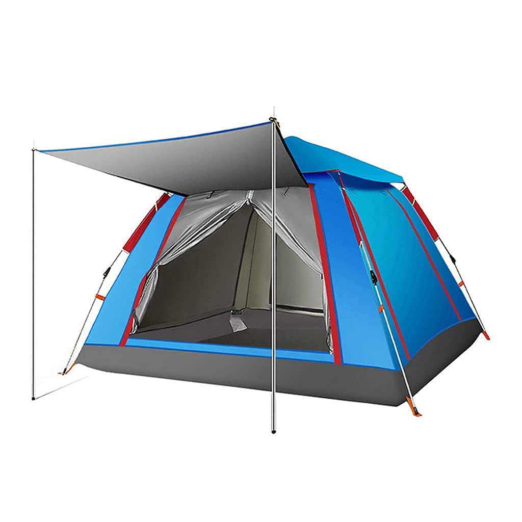 2-4 Person Instant Pop Up Camping Tent - Waterproof & Ventilated Dome Shelter for Family Outdoor Adventures | Perfect for Camping, Hiking, Fishing & Backpacking