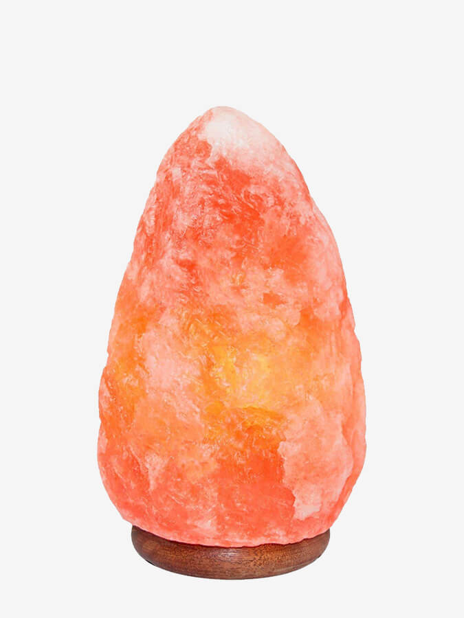Natural Himalayan Salt Lamp for Yoga Studio - Handcrafted Pink Salt Night Light for Meditation, Relaxation & Home Decor - Perfect for Yoga, Spa, Bedroom & Office Wellness Spaces