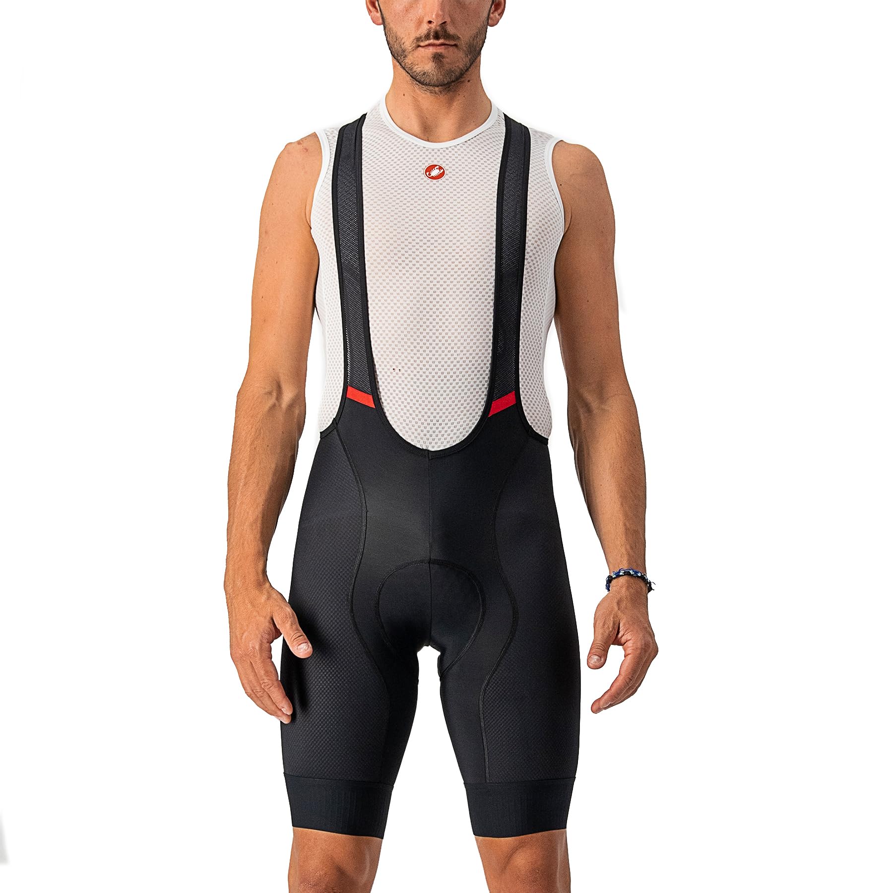 CASTELLI Competizione Bib Shorts for Men - High-Performance Cycling Bib Shorts with Comfort Fit - Ideal for Road Biking, Training & Endurance Races