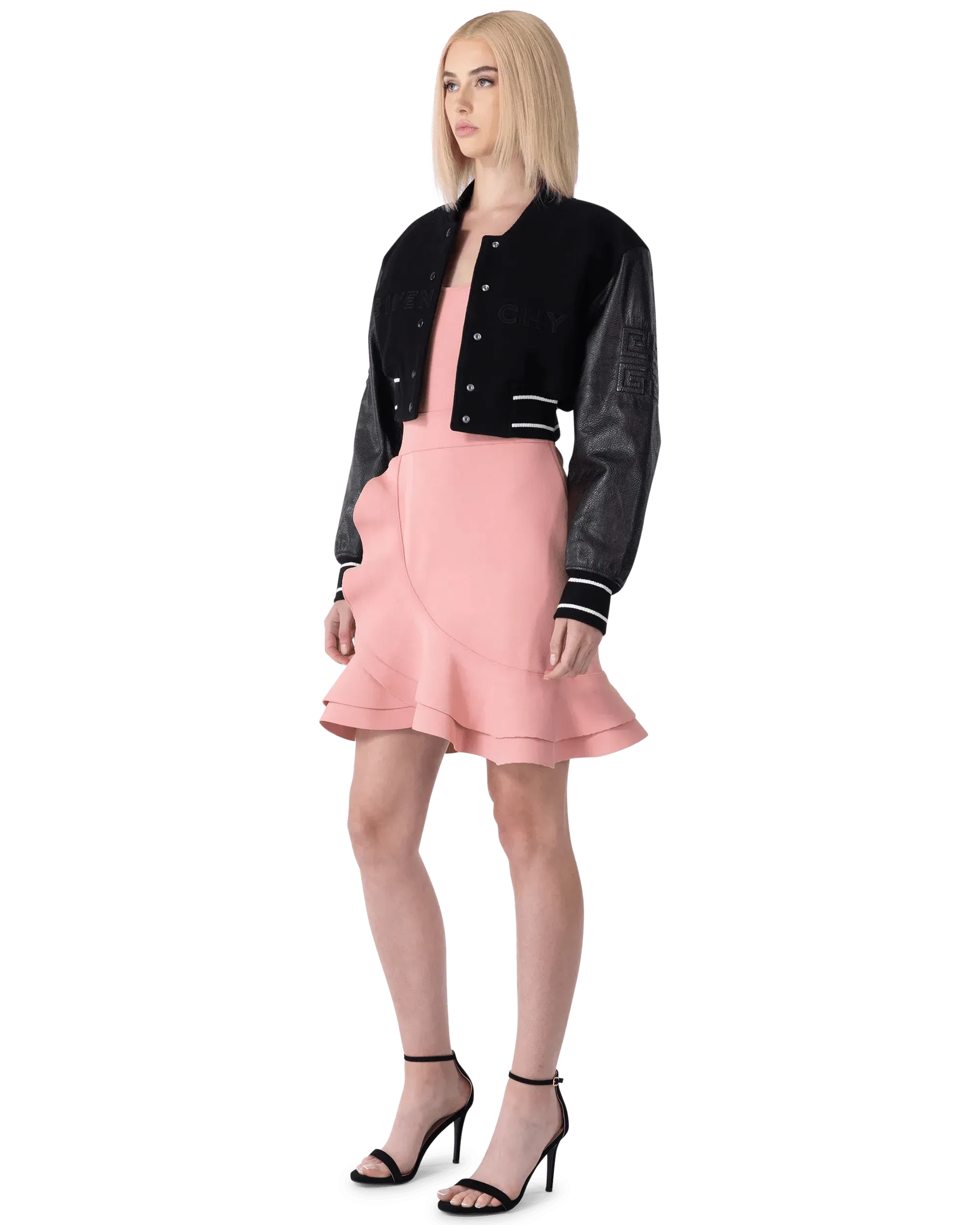 Women's Cropped Bomber Jacket - Lightweight Zip Up Fashion Jacket for Spring & Fall | Casual Streetwear, Date Night Outfits, Layering Essential