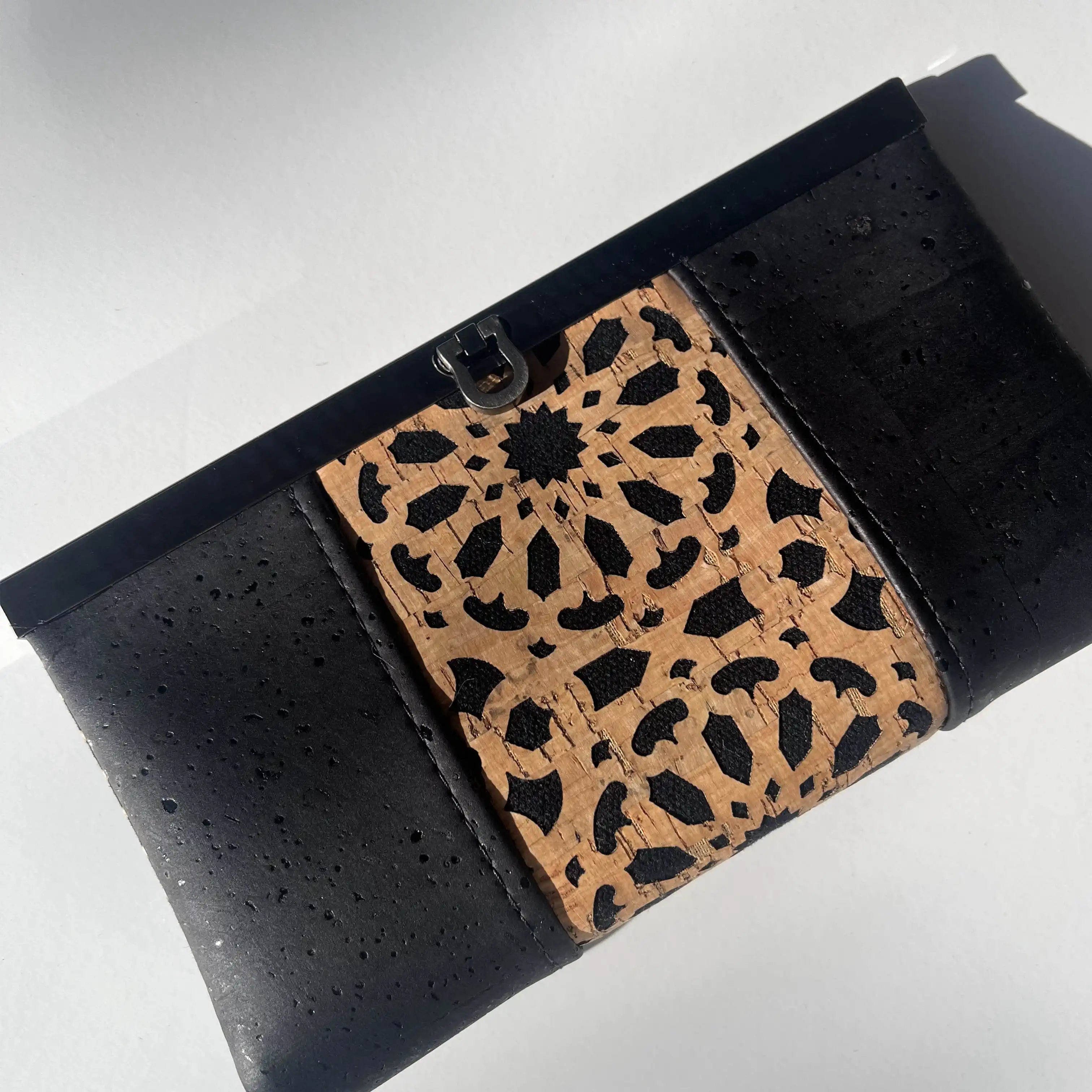 Diva Cork Stencil - Brushed Gunmetal Finish | DIY Crafting, Scrapbooking & Home Decor Projects