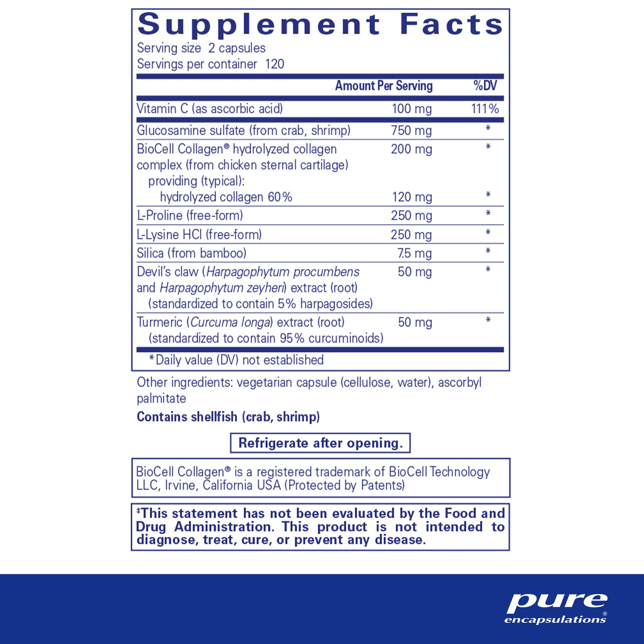 Pure Encapsulations Ligament Restore - 240 Capsules | Dietary Supplement for Healthy Tendons, Ligaments & Joint Support | Supports Active Lifestyle, Post-Workout Recovery & Joint Mobility for Athletes & Seniors