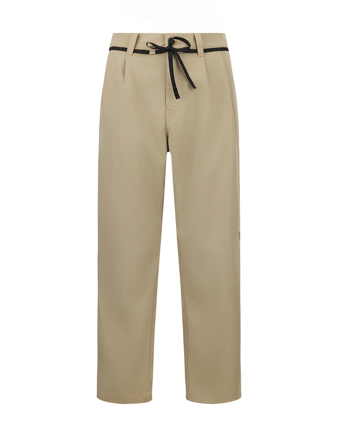 Custom Embroidered Logo Relaxed Fit Chino Pants for Men & Women - Comfortable Casual Office Wear & Weekend Outfits