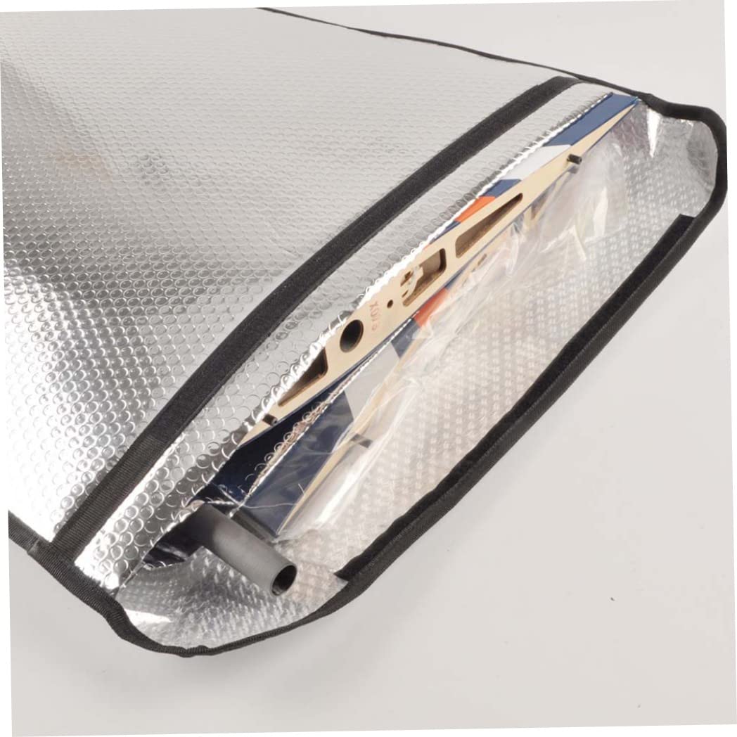 RC Airplane Wing Bags with Bubble Layer Protection - Durable Storage Case for 2 Wings & Tube, Compatible with 100CC RC Model Airplanes - Perfect for Transport & Safe Storage of RC Plane Wings