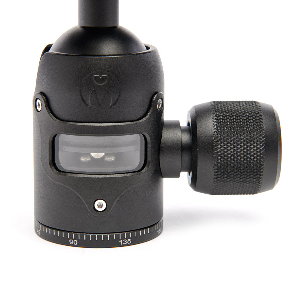 AirHed Vu Tripod Ball Head with Twist Plate Lock - Quick Release Mount for DSLR Cameras - Perfect for Photography, Videography & Travel Shoots