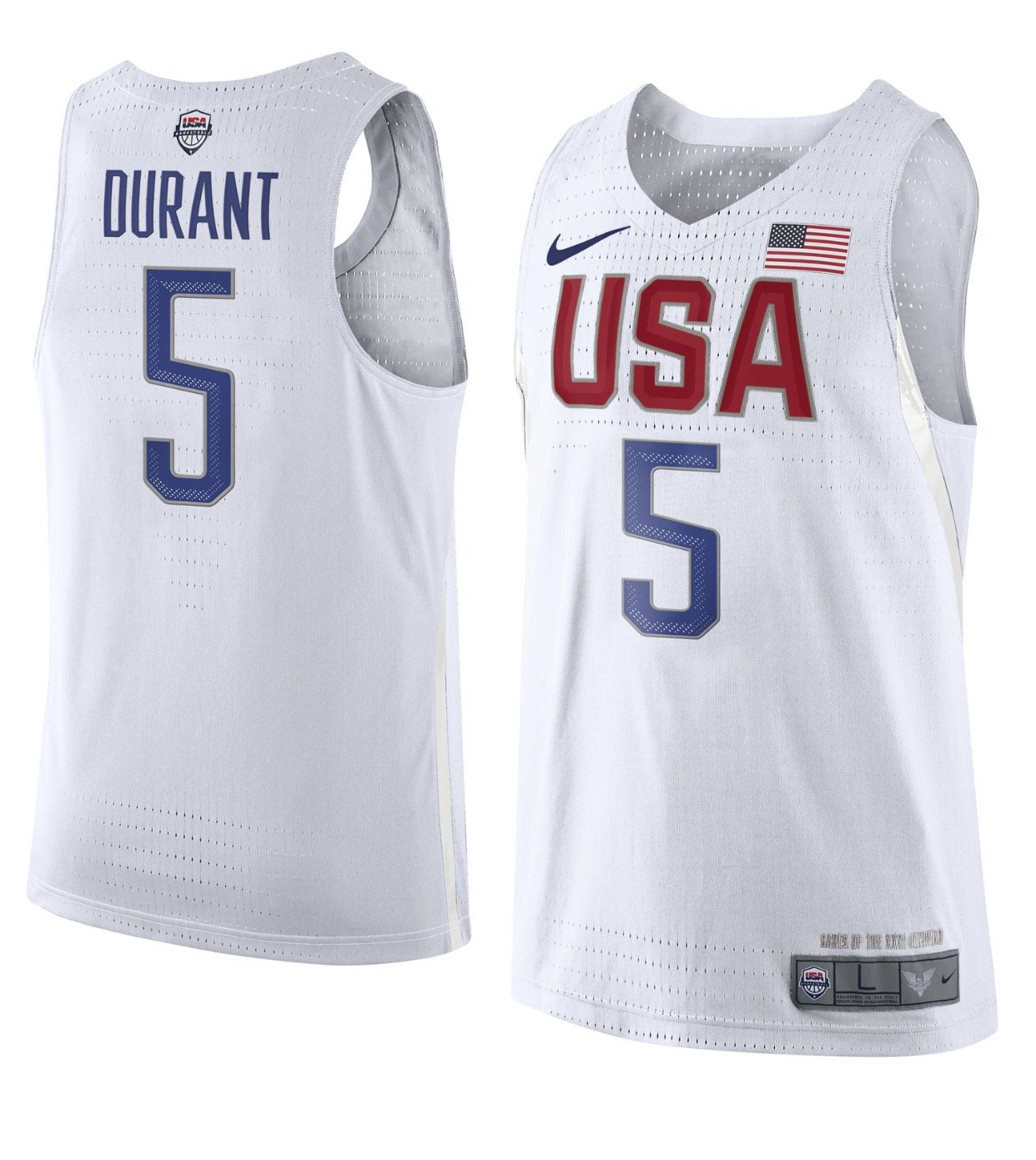 Nike Men's Team USA 2016 Rio Olympic Games Performance T-Shirt - Official Size - Perfect for Training, Gym, and Casual Wear