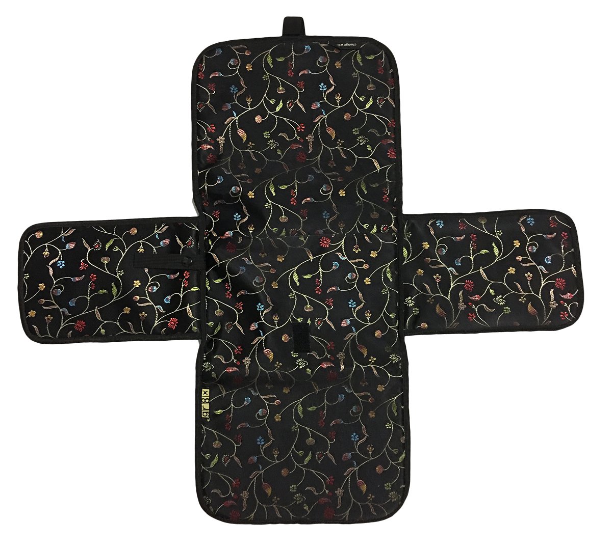 Portable Baby Changing Pad Wallet - Stylish & Compact Diaper Clutch for Travel, On-the-Go Parents | Perfect for Diaper Bags, Strollers & Quick Changes (Mystique Color)