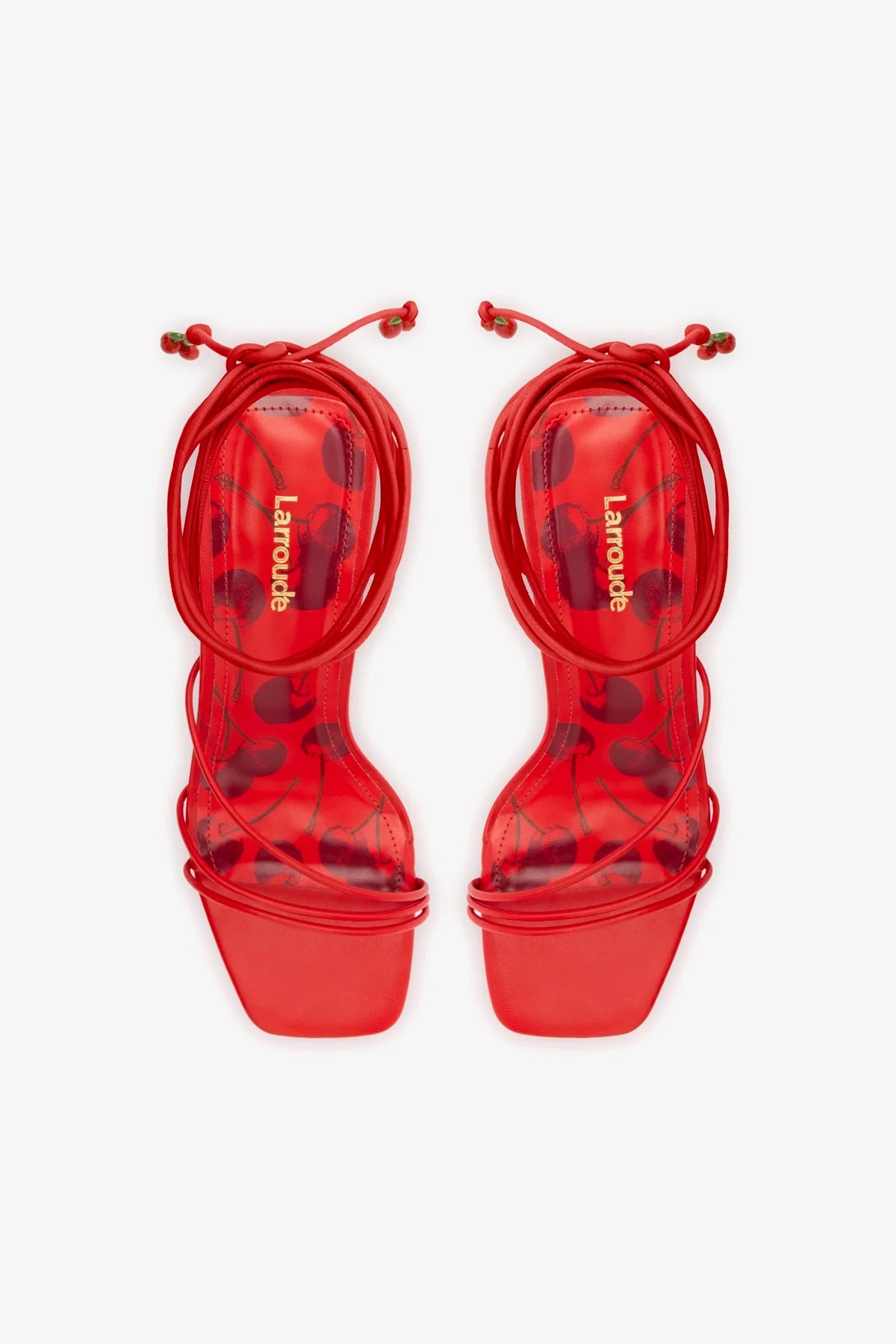 Nadia Women's Sandals - Comfortable Scarlet Leather Strappy Sandals for Summer, Beach, and Casual Outings