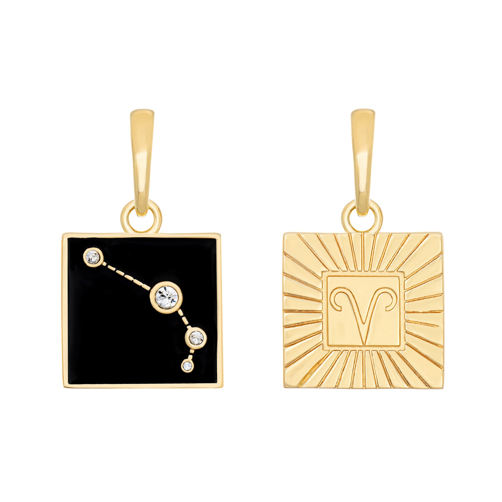 Aries Zodiac Charm Necklace - Sterling Silver Aries Pendant for Women - Perfect for Birthdays, Gifts & Astrology Jewelry Lovers | Ideal for Daily Wear, Special Occasions & Zodiac-Themed Outfits