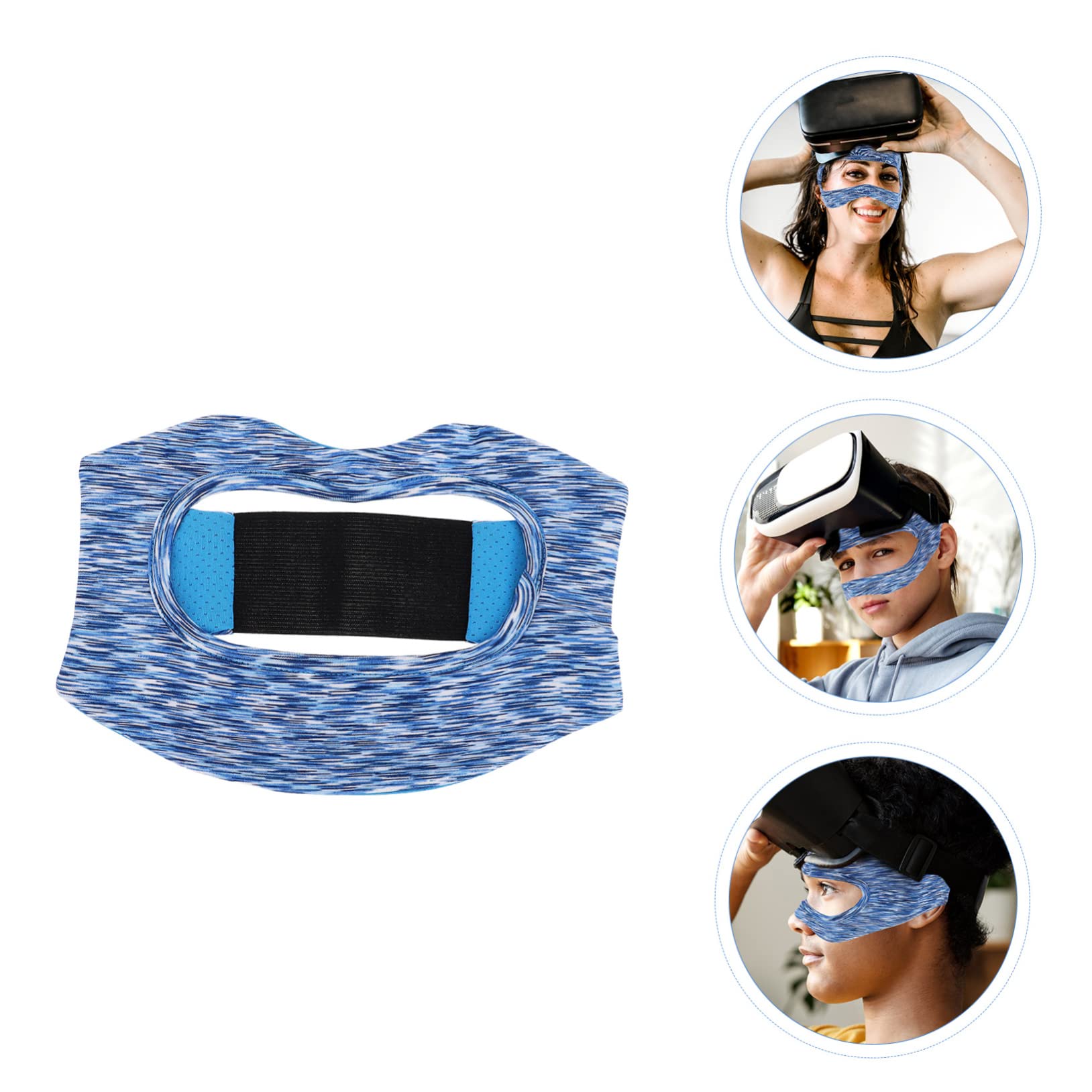 Sweat-Resistant VR Face Cover for Oculus Quest 2, Rift S - Anti-Fog, Comfortable VR Headset Accessory for Gaming & Fitness