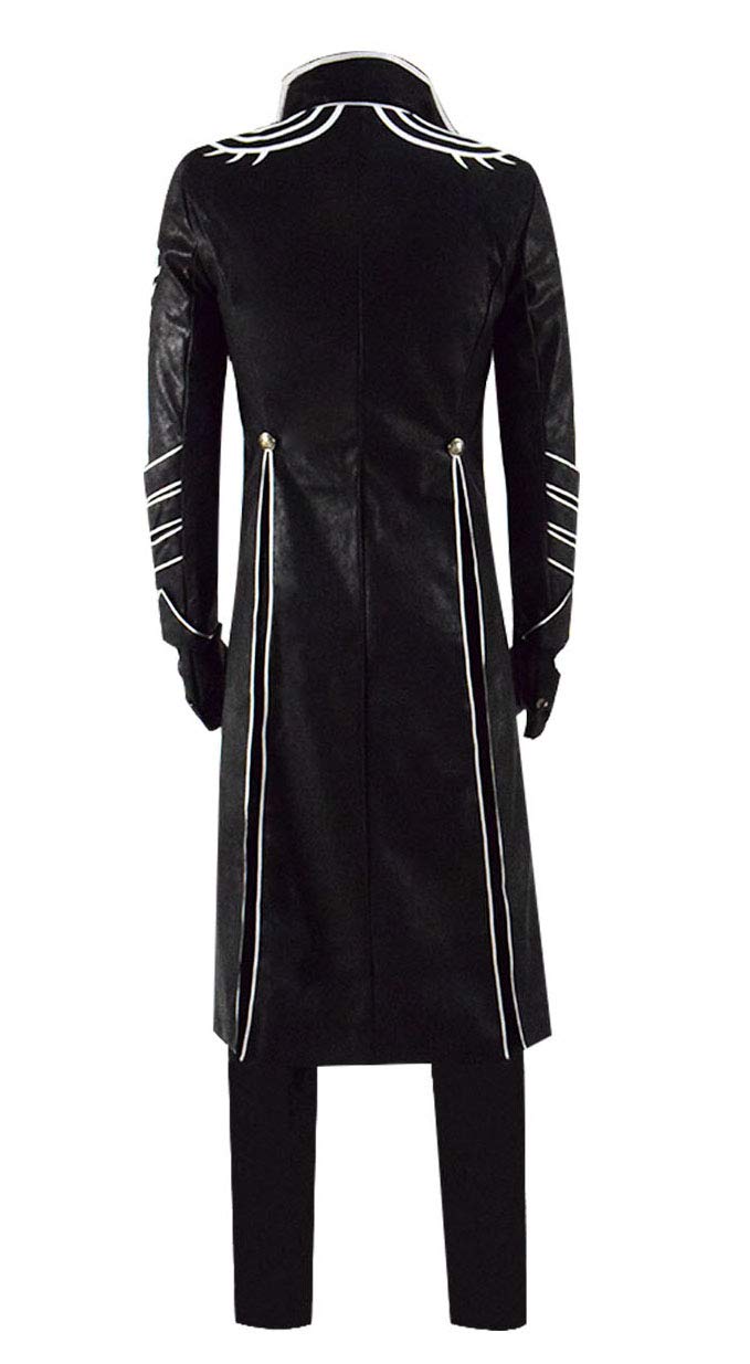 Vergil Cosplay Costume for Men - Devil May Cry DMC Game Character Halloween Outfit Full Set | Perfect for Cosplay, Halloween Parties & Anime Conventions