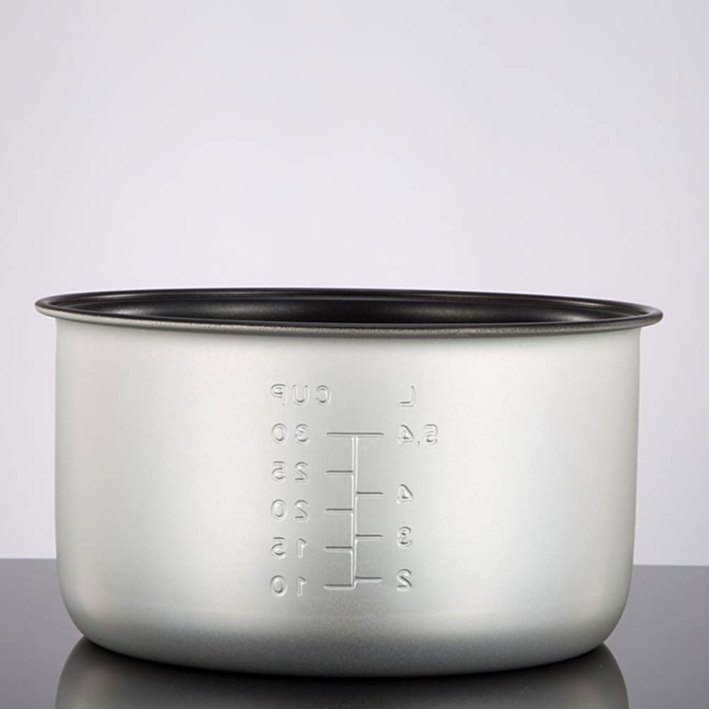 Nonstick 4L Inner Cooking Pot Replacement for Rice Cooker - Durable Rice Cooker Insert Liner & Interior Cooking Tank - Perfect for Small Rice Makers, Meal Prep & Family Dinners