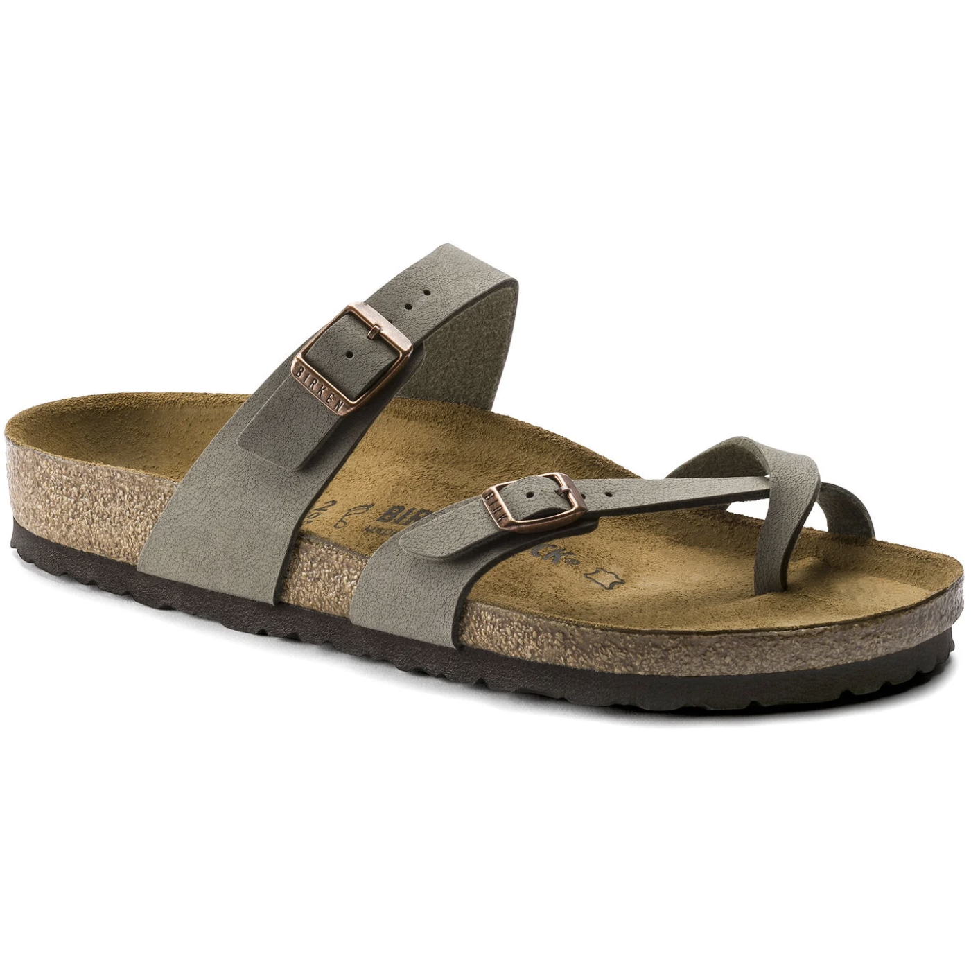 Birkenstock Mayari Sandals - Classic Footbed Comfort - Stone Color - Perfect for Summer, Beach, and Casual Wear