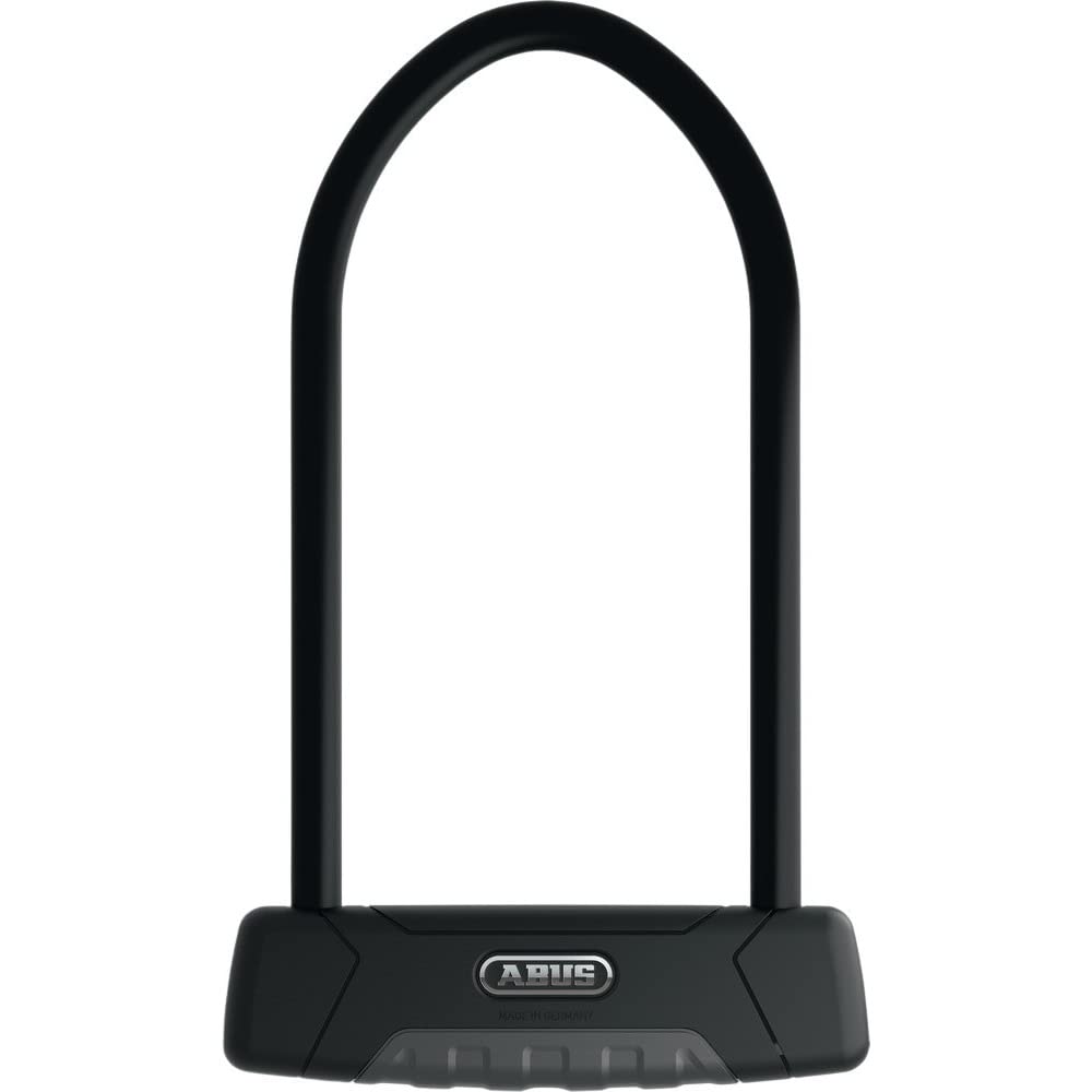 ABUS Granit XPlus 540 U-Lock with SH B Bracket - High Security Bike Lock (Level 15) with XPlus Cylinder, Tamper Protection & Illuminated Key - 30cm Black/Grey - Perfect for Urban Commuting & Bicycle Parking Security