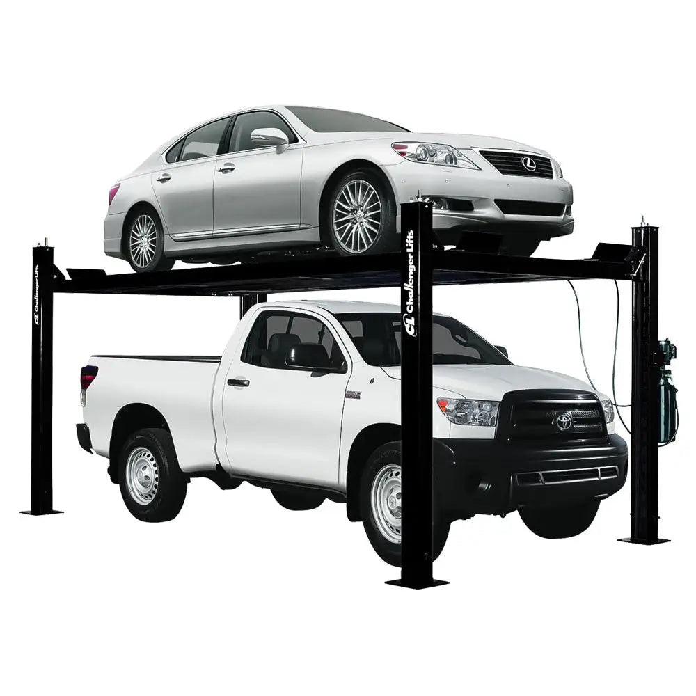 Challenger CL4P9 4 Post Car Lift - 9,000 lbs Capacity, ALI Certified for Auto Repair & Storage | Perfect for Home Garages & Professional Workshops