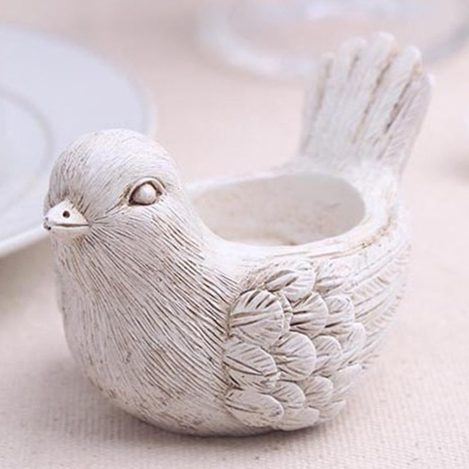Little Bird Vase - Handmade Silicone Mold for DIY Flower Pots, Pen Holders & Succulent Planters - Epoxy Resin, Plaster, Cement & Clay Craft Molds - Perfect for Home Decor, Office Desk & Gift Making