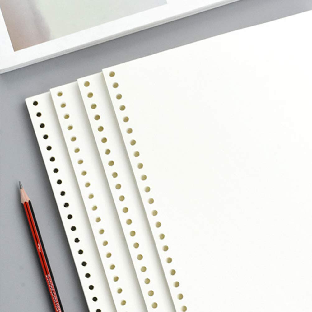 NUOBESTY 50 Sheets Sketch Drawing Pad - B5 Size Blank White Paper for Kids Art, Painting & Sketching | Refillable Notebook with Wired Insert | Perfect for School Projects, DIY Crafts & Creative Drawing