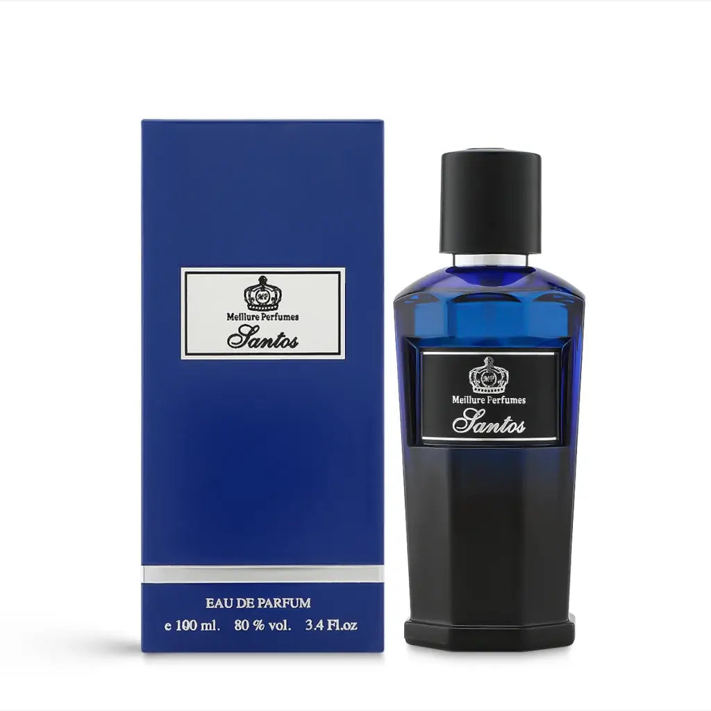 Santos Blue Eau de Parfum for Women - 3.4 oz / 100ml Floral Fruity Fragrance - Perfect for Date Night, Office & Special Occasions