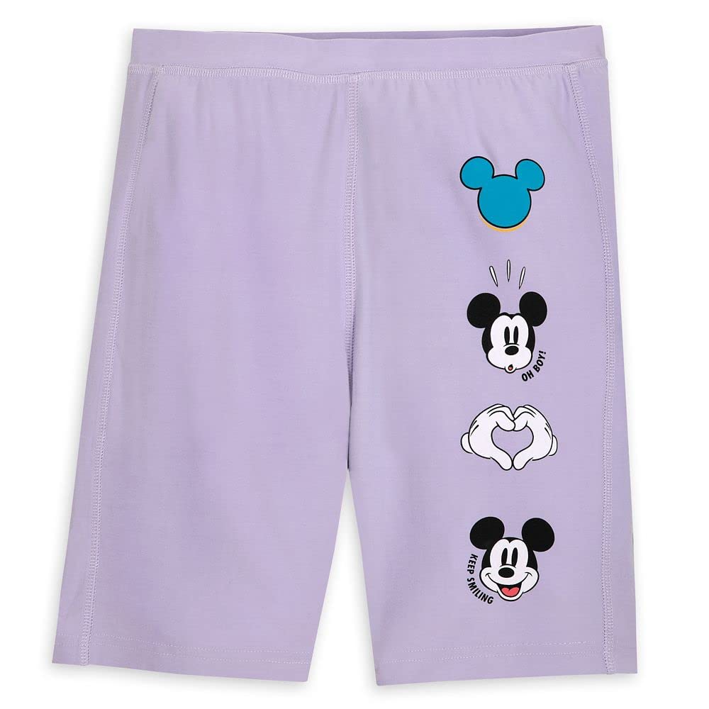 Disney Mickey Mouse Bike Shorts for Women - Comfortable & Stylish Cycling Shorts for Workout, Yoga, and Casual Wear