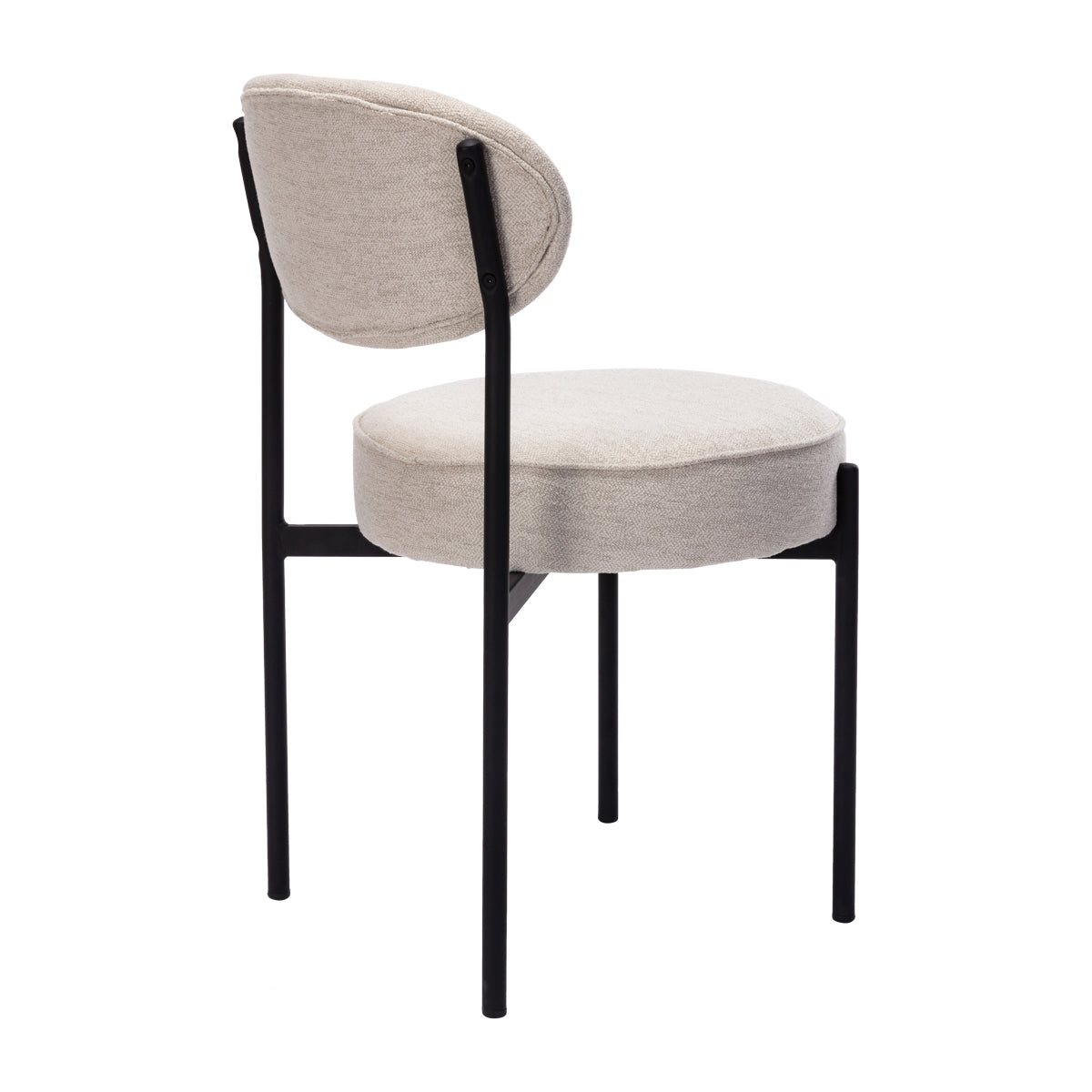 Ava Fabric Dining Chair - Modern Upholstered Seat for Kitchen, Dining Room & Office - Comfortable & Stylish Home Furniture
