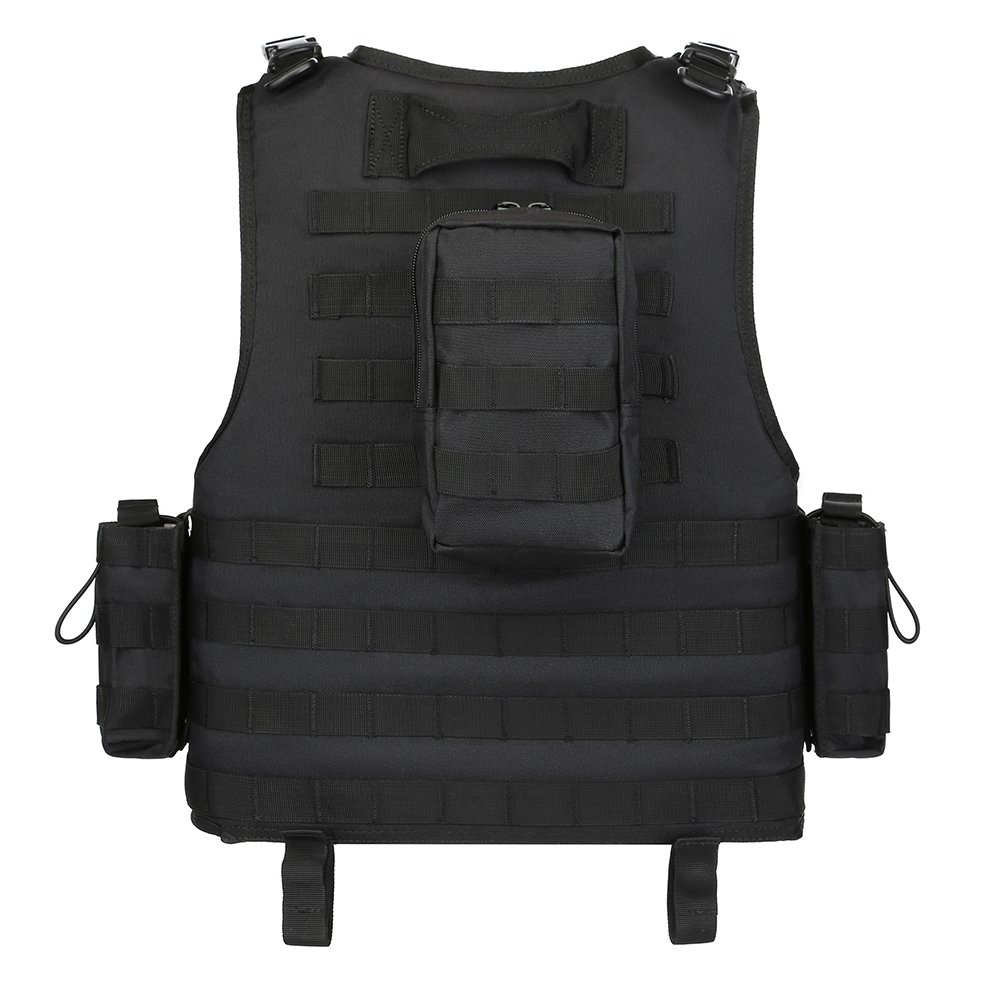 GZ XINXING Tactical Airsoft Paintball Vest - Adjustable Molle Vest for Airsoft, Paintball & Outdoor Games - Perfect for Military Simulation, Cosplay & Tactical Training