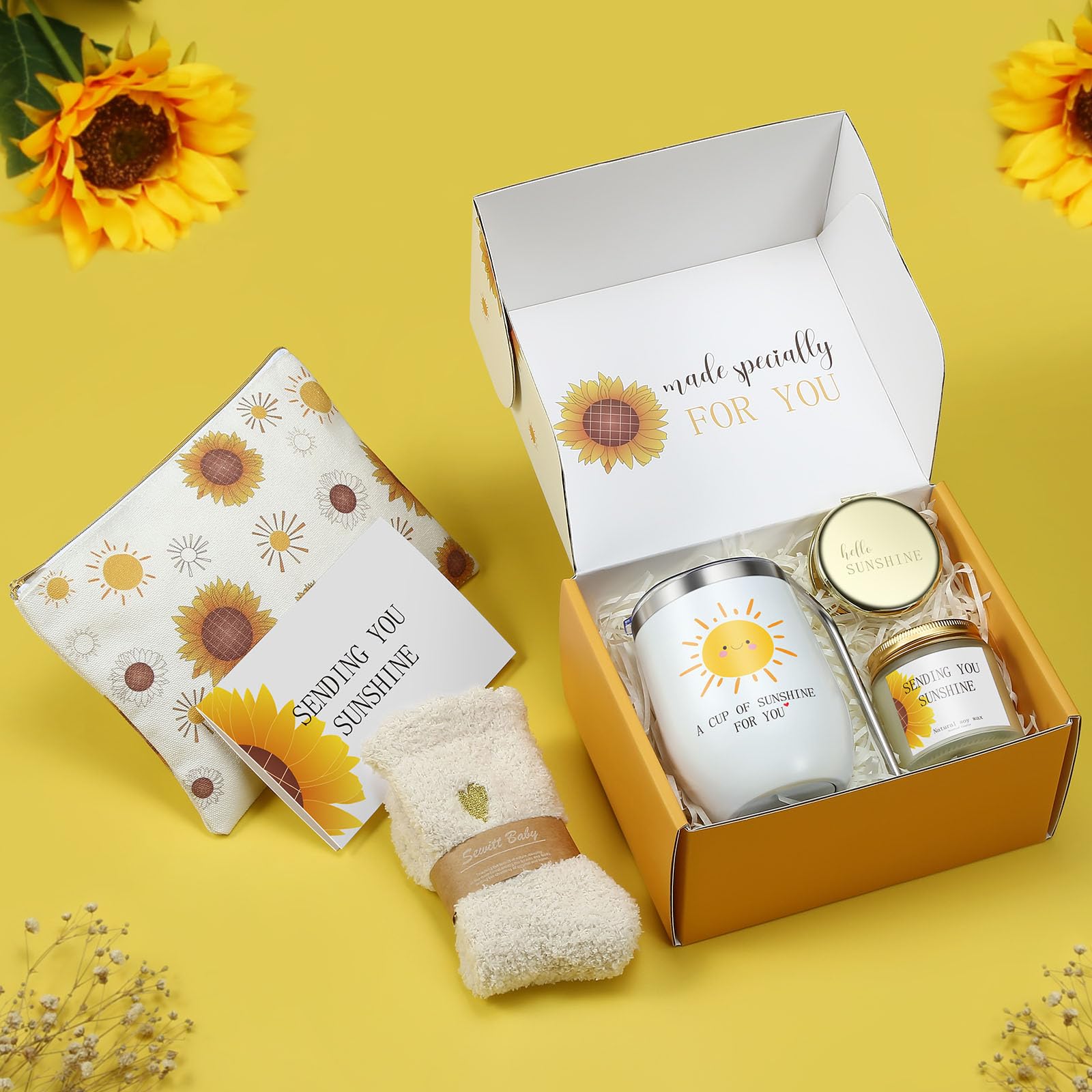 Best Birthday Gifts for Women - Thoughtful Present Ideas for Mom, Sister, Wife & Friends - Self Care Gift Basket Set for Happy Birthday, Mother's Day & Get Well Soon - Perfect for Home Spa, Relaxation & Special Occasions