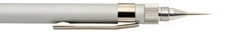 NT Cutter D-1000P Aluminum Art Knife Holder with Needlepoint & Burnishers - Precision Crafting Tool for Artists, DIY Projects, and Model Making