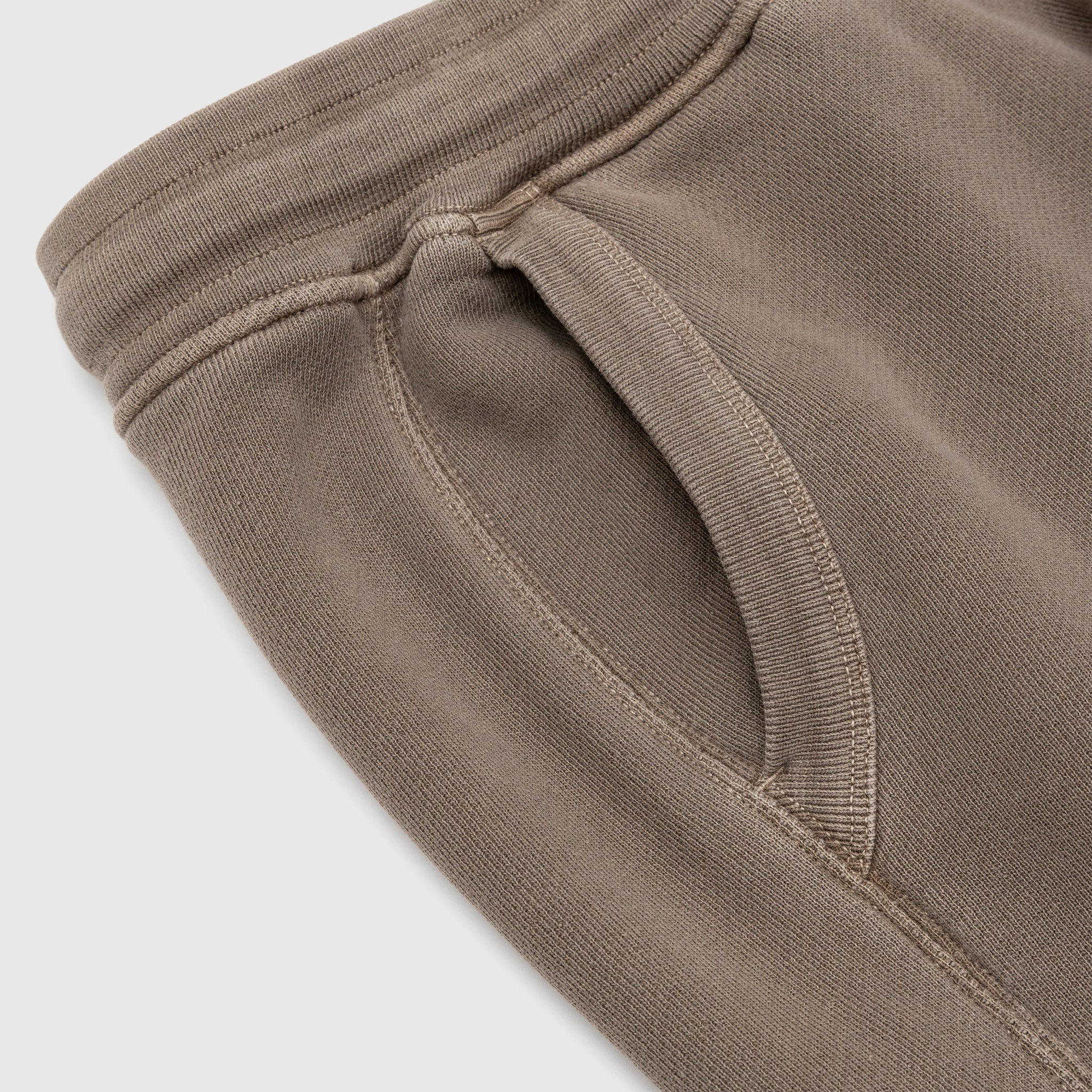 Organic Cotton Diagonal Fleece Vintage Effect Pants - Cozy & Stylish for Casual Wear, Loungewear & Outdoor Activities