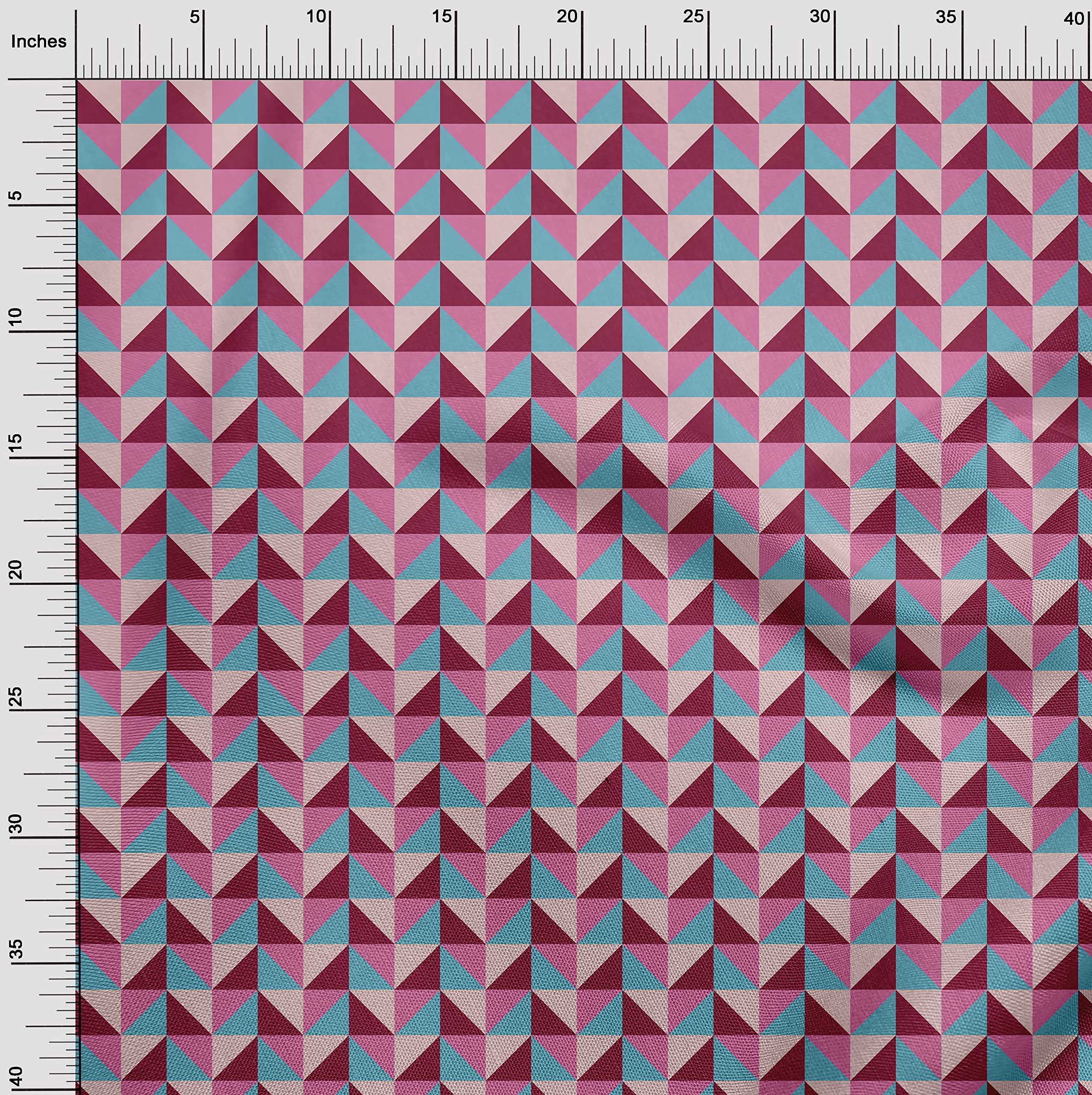 oneOone Rayon Magenta Fabric by The Yard - 56