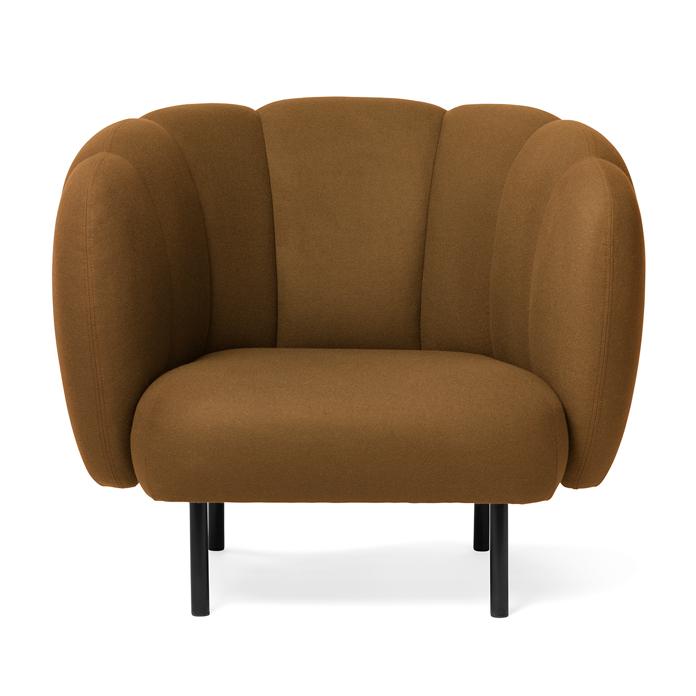 Luxury Cape Lounge Chair - Modern Accent Chair for Living Room, Bedroom & Office - Comfortable Reading Chair with Soft Cushions - Perfect for Relaxing, Napping & Home Decor