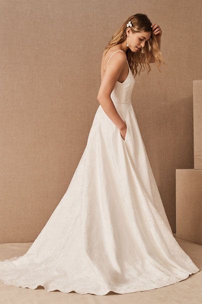 BHLDN Sachin & Babi Penny Gown - Elegant Wedding Dress for Brides, Bridesmaids & Formal Events | Perfect for Beach Weddings, Evening Galas & Special Occasions