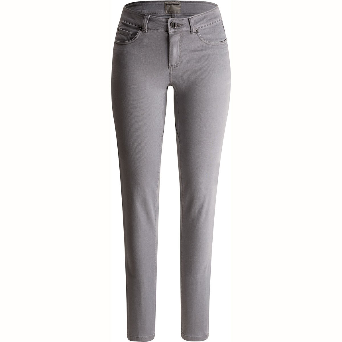 Black Diamond Women's Stretch Font Pants - Comfortable Hiking & Climbing Pants in Ash Size 6 | Perfect for Outdoor Adventures, Gym Workouts & Casual Wear