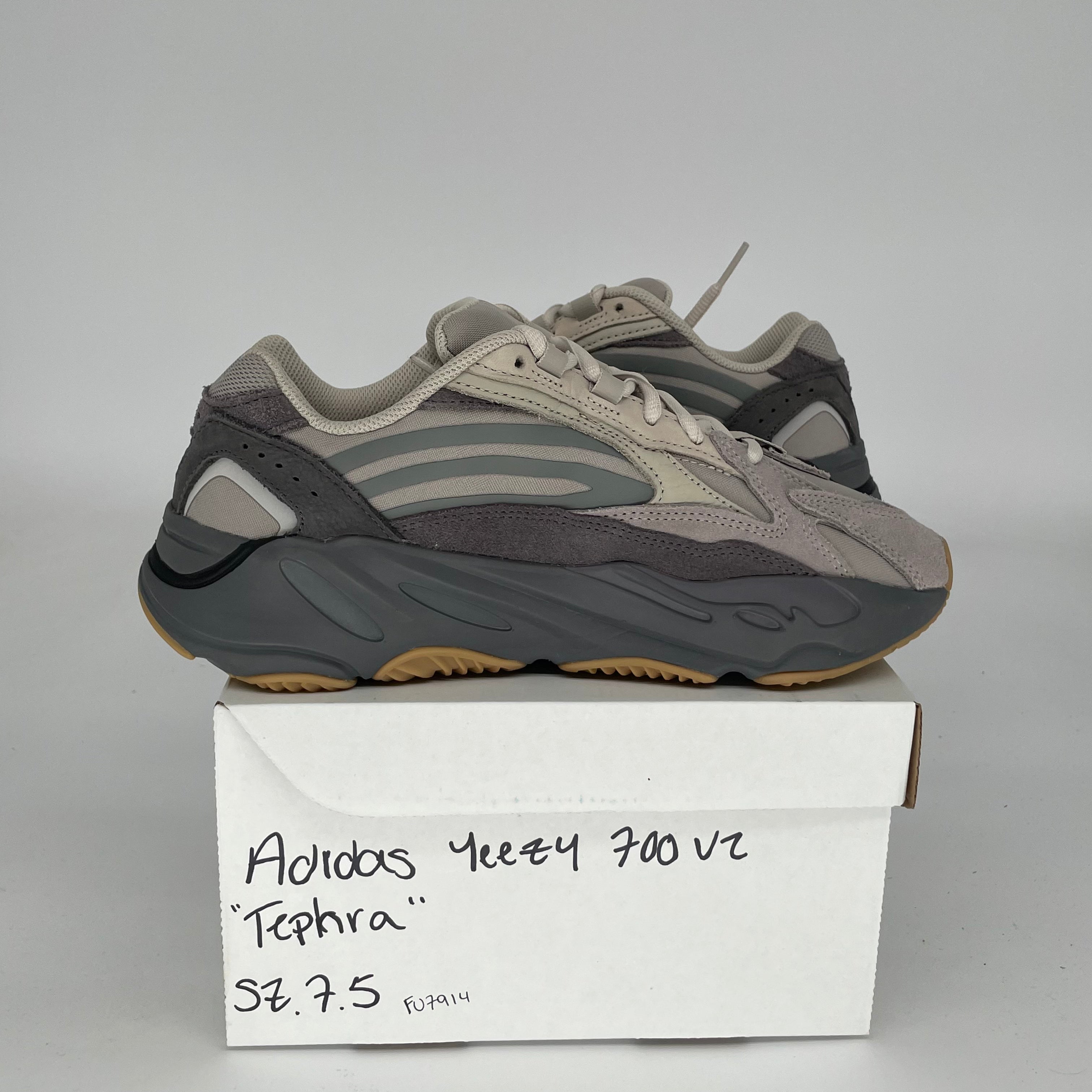 Adidas Yeezy 700 V2 Tephra Sneakers - Men's Size 7.5 (FU7914) | Comfortable Running Shoes for Casual Wear & Gym Workouts