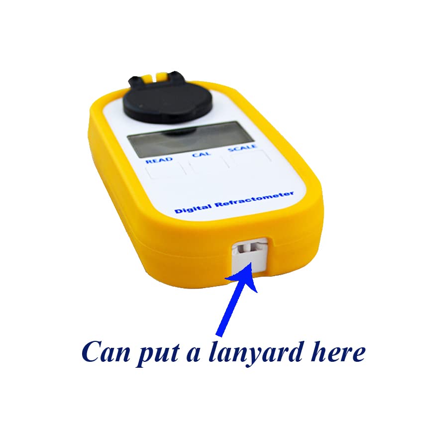Digital Refractometer for Veterinary Use - Accurate Dog & Cat Urine Specific Gravity Tester, DR503 Serum Protein Analyzer | Ideal for Pet Health Monitoring & Veterinary Clinics