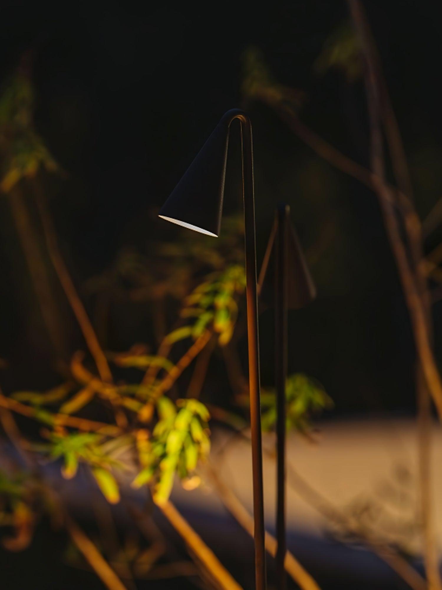 Bellflower Outdoor Floor Lamp - Weatherproof LED Garden Light for Patio, Deck, and Backyard - Perfect for Outdoor Entertaining and Landscape Lighting
