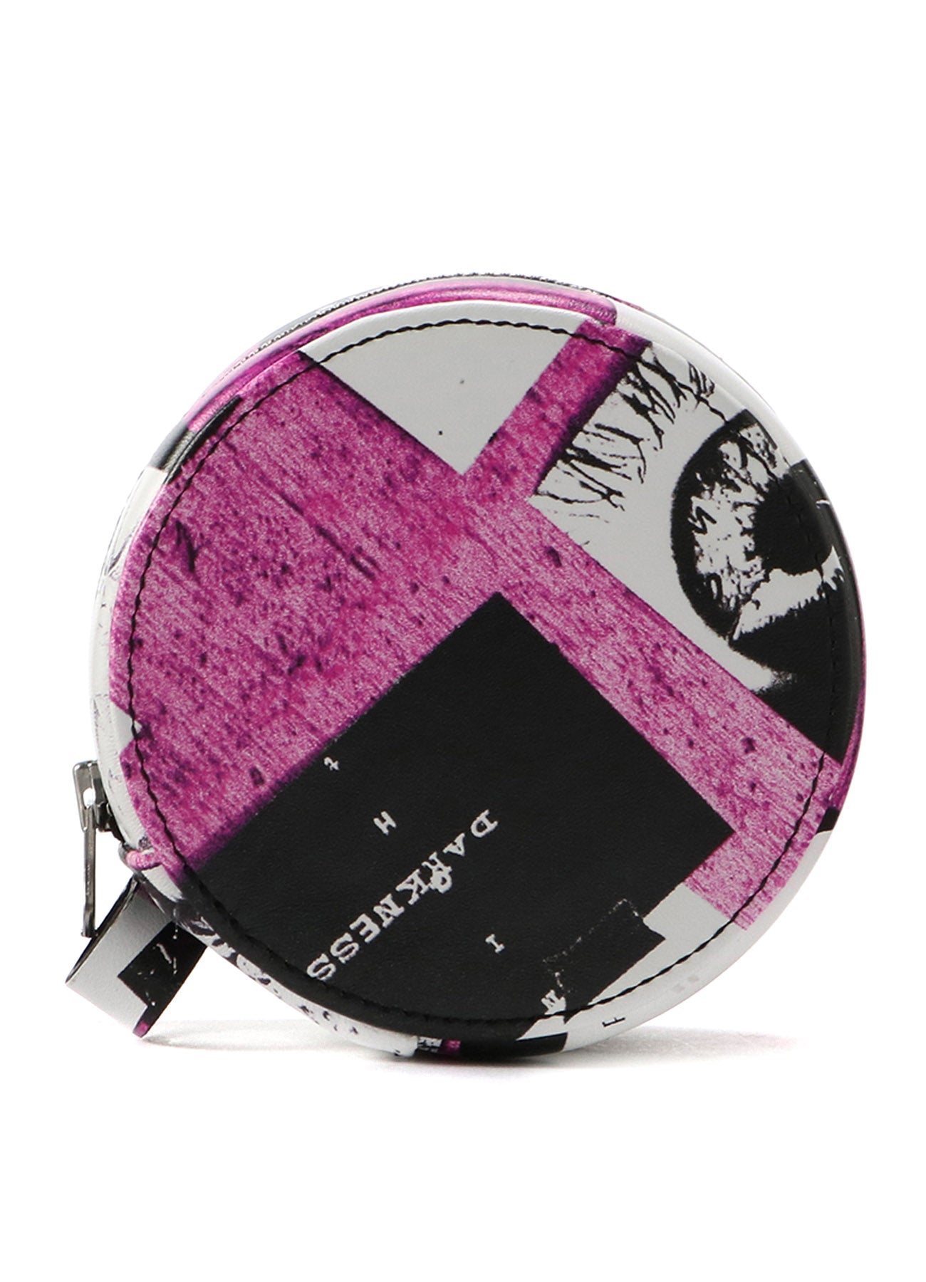 2021 Fashionable Mini Circle Crossbody Bag - Genuine Leather with Unique Material Print | Perfect for Parties, Dates & Everyday Use
