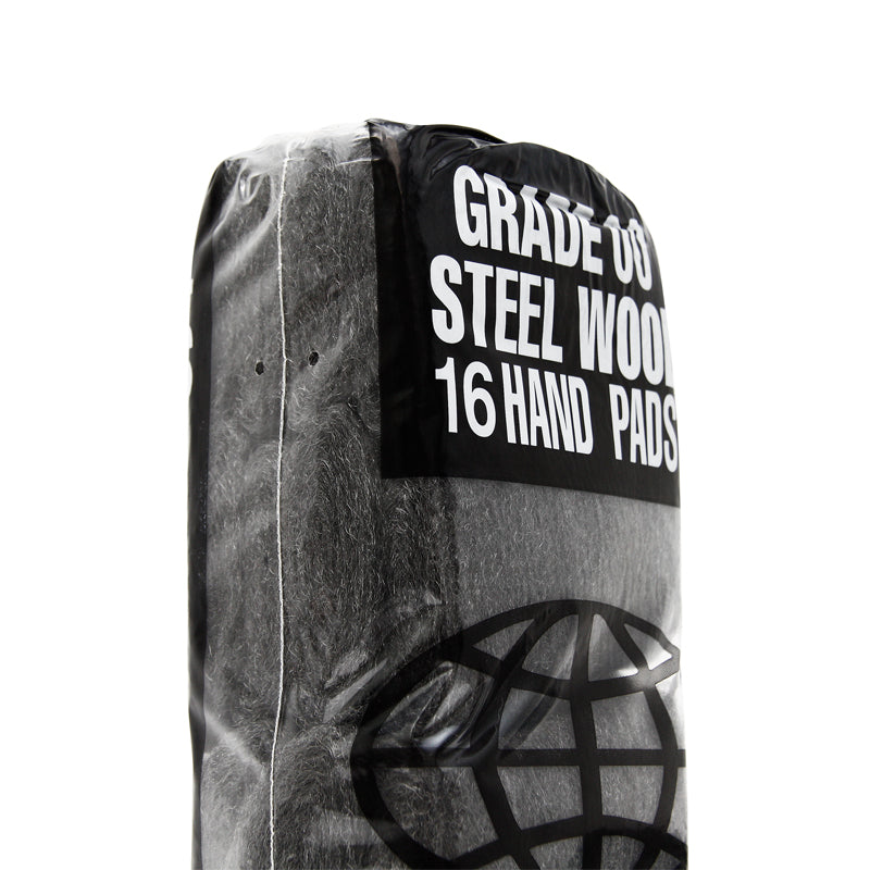 Premium GMT 00 Fine Steel Wool Pads - 16 Pack for Woodworking, Metal Polishing & Rust Removal - Ideal for DIY Crafts, Home Improvement & Automotive Detailing
