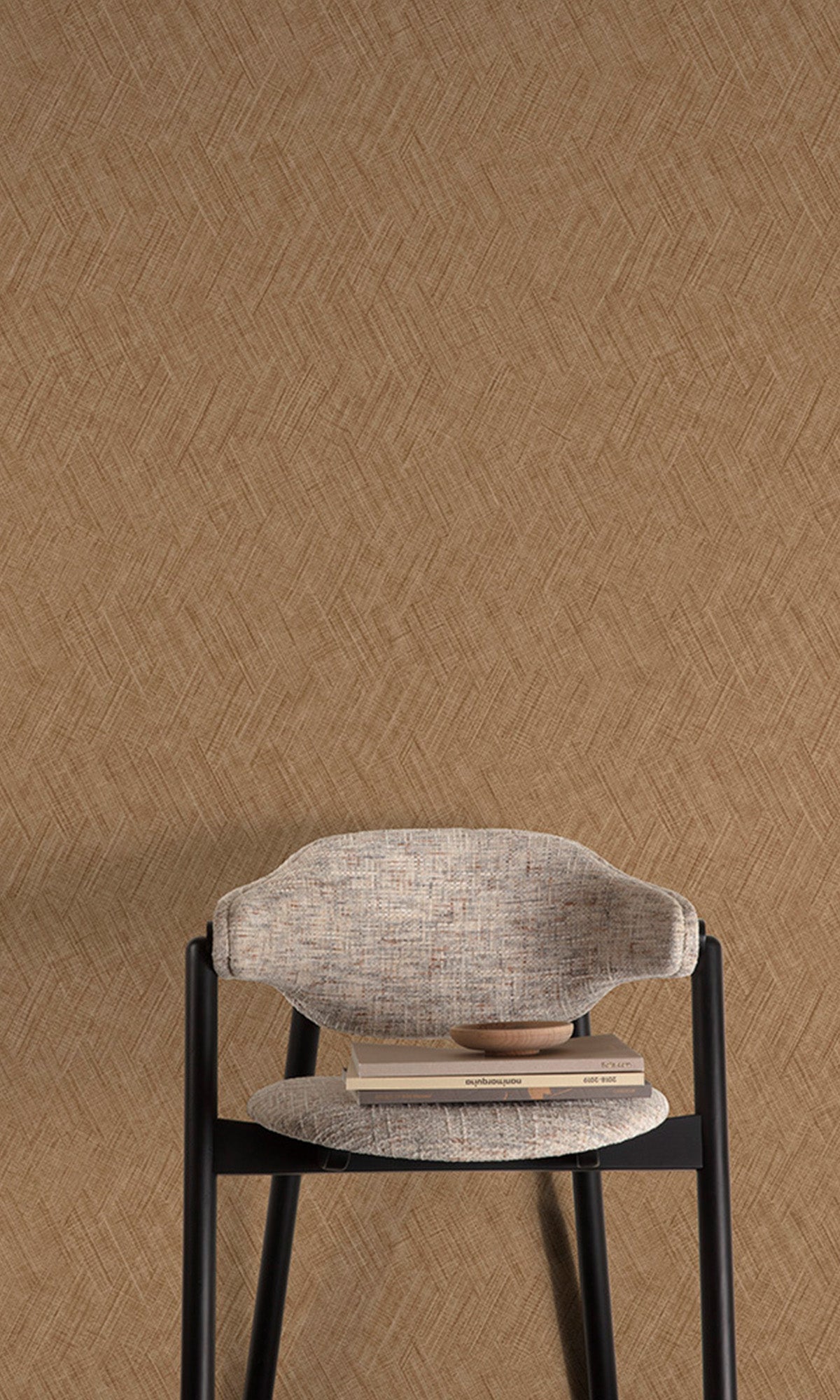 Cambridge Leather Straw Weave Wallpaper R9818 - Textured Vinyl Wall Covering for Living Room, Bedroom & Office Decor