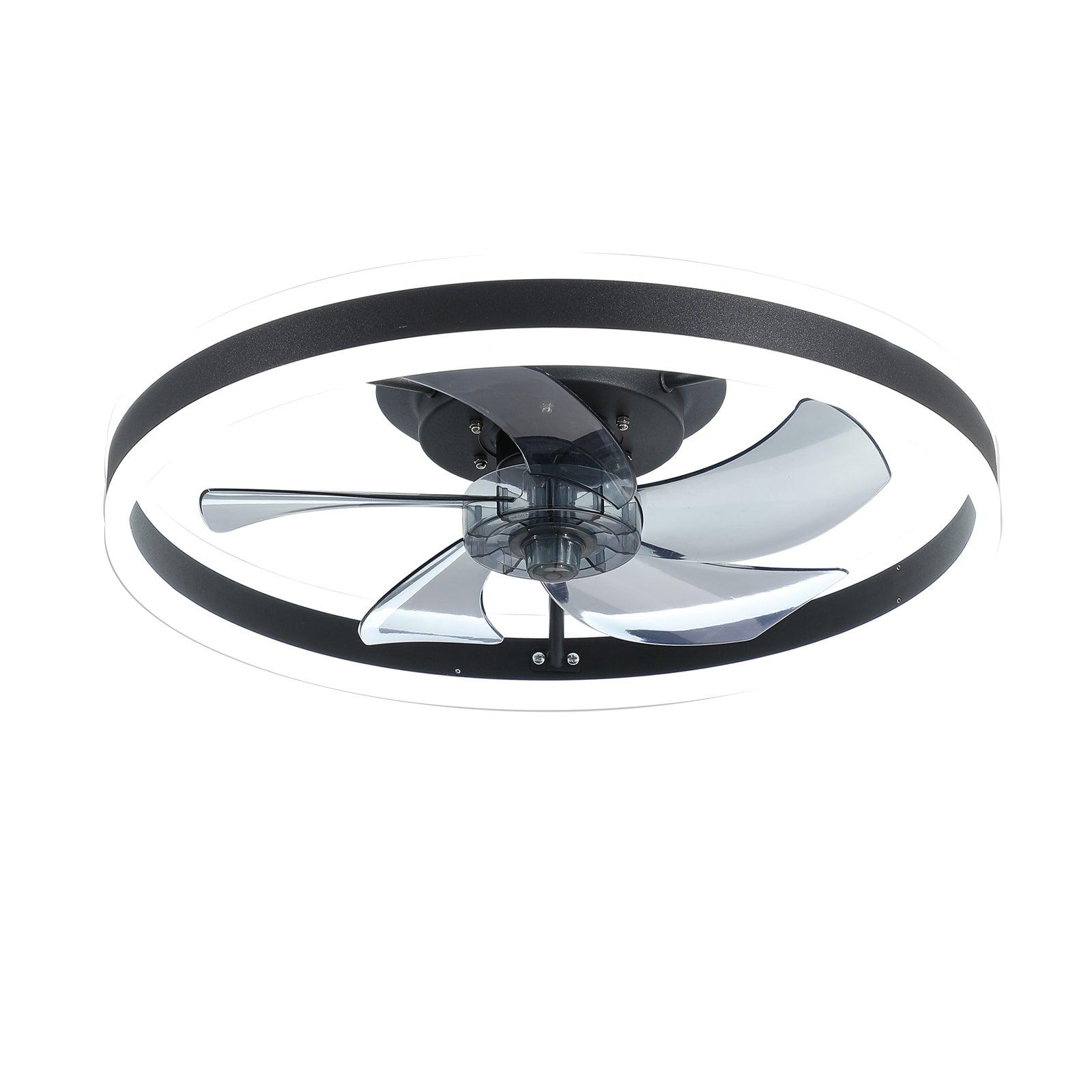 Dimmable LED Ceiling Fan with Lights - Energy Efficient Modern Ceiling Fan for Bedroom, Living Room & Outdoor Use
