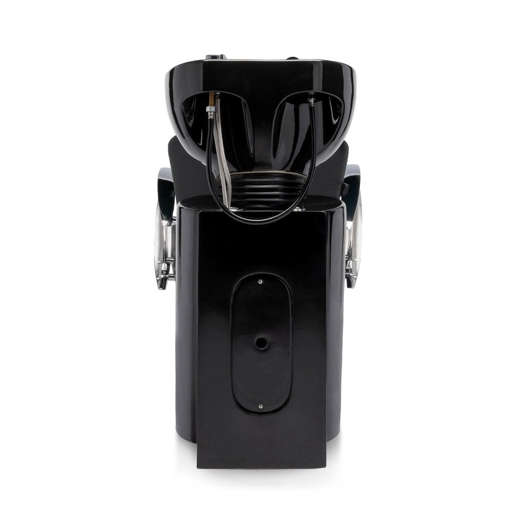 Lanvain Raven Shampoo Unit Chair 23028 - Professional Salon Hair Washing Sink with Adjustable Headrest for Barber & Beauty Shops, Home Use
