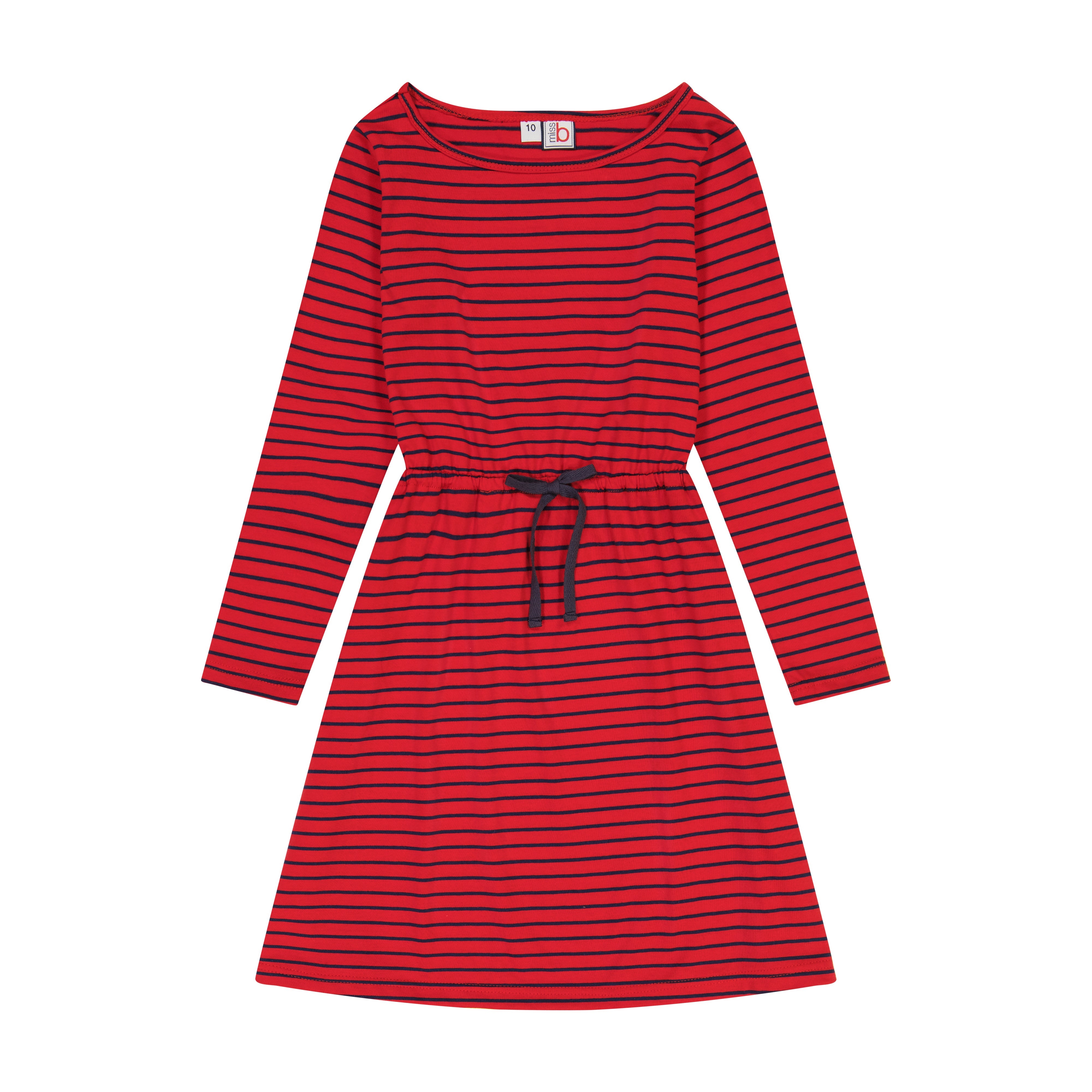 Lila Drawstring Dress - Red Stripe Navy Blue Casual Summer Dress for Women | Perfect for Beach, Vacation & Date Night Outfits