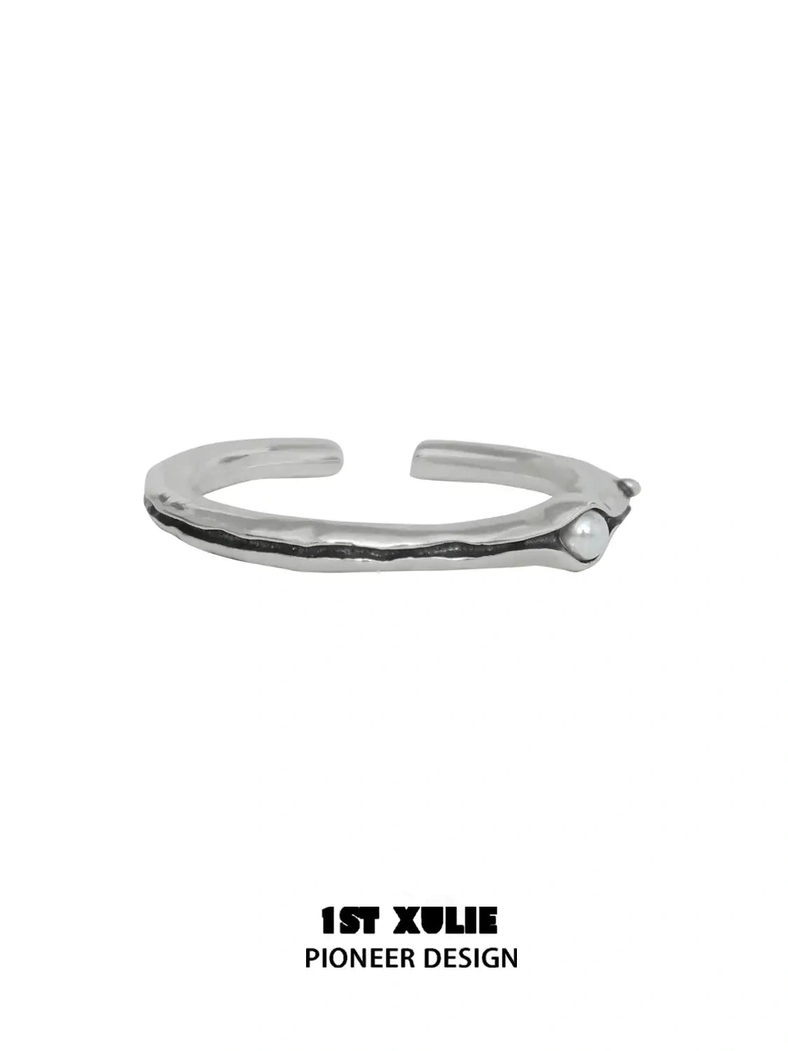 Tears of Mermaid S925 Sterling Silver Vintage Style Thin Ring for Women - Elegant Dainty Jewelry Gift for Birthday, Anniversary & Special Occasions