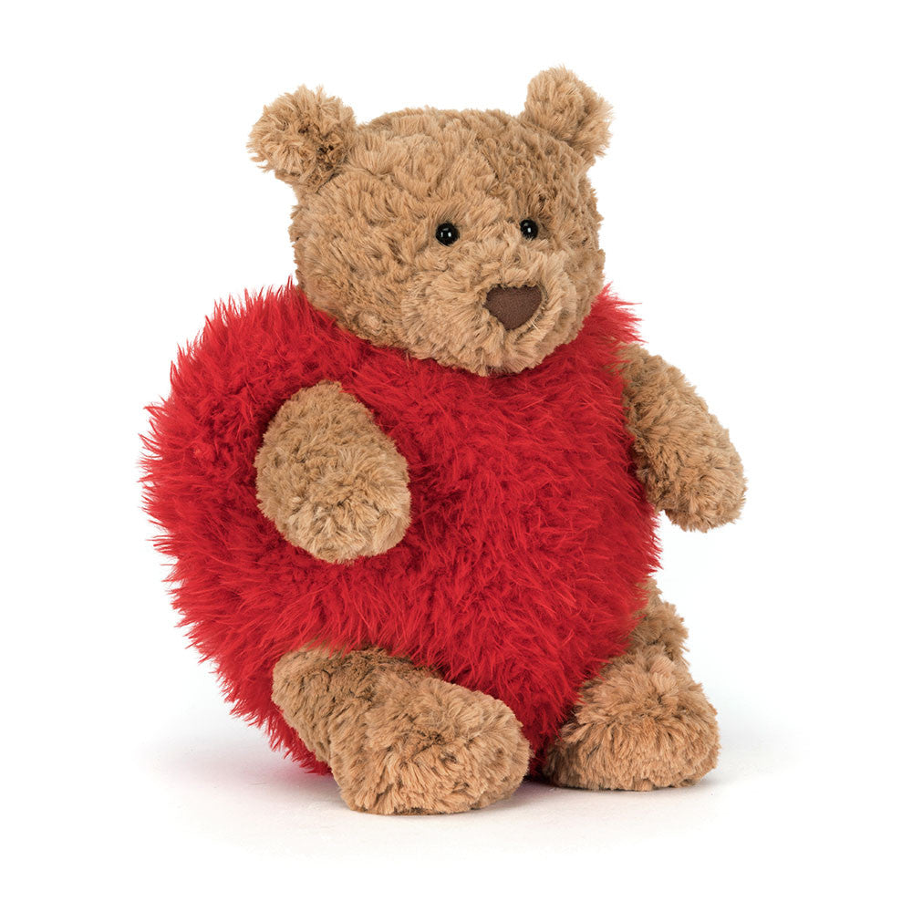 Bartholomew Bear 'Heartthrob' Plush Toy - Adorable Valentine's Gift for Kids & Couples | Perfect for Cuddling, Gifting & Nursery Decor