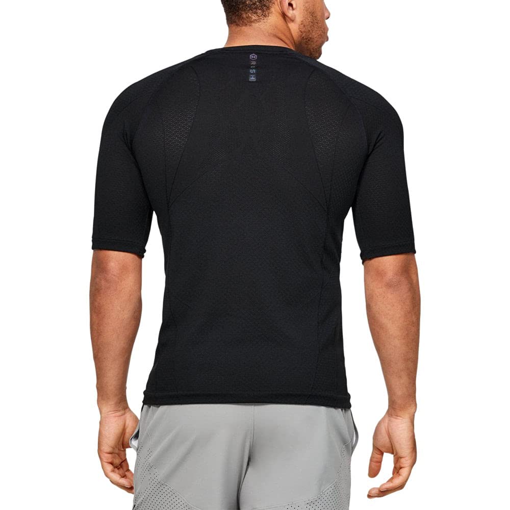 Under Armour Rush Seamless Compression T-Shirt for Men - Moisture Wicking Workout Shirt, Breathable Gym Tee for Running & Training - AW20 Collection