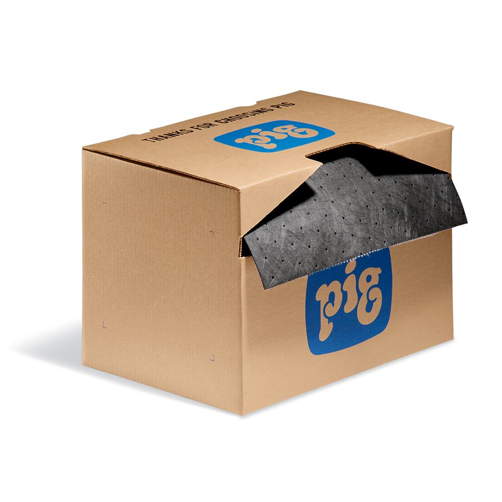 PIG Absorbent Mat Roll in Dispenser Box - 15